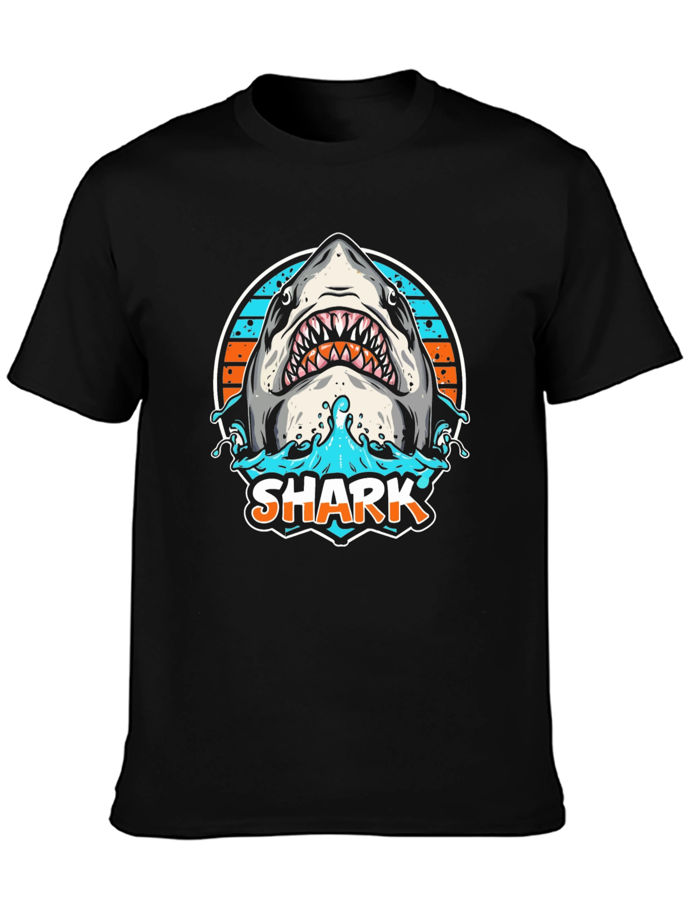 Shark Graphic T-Shirt -  Ocean Predator Design