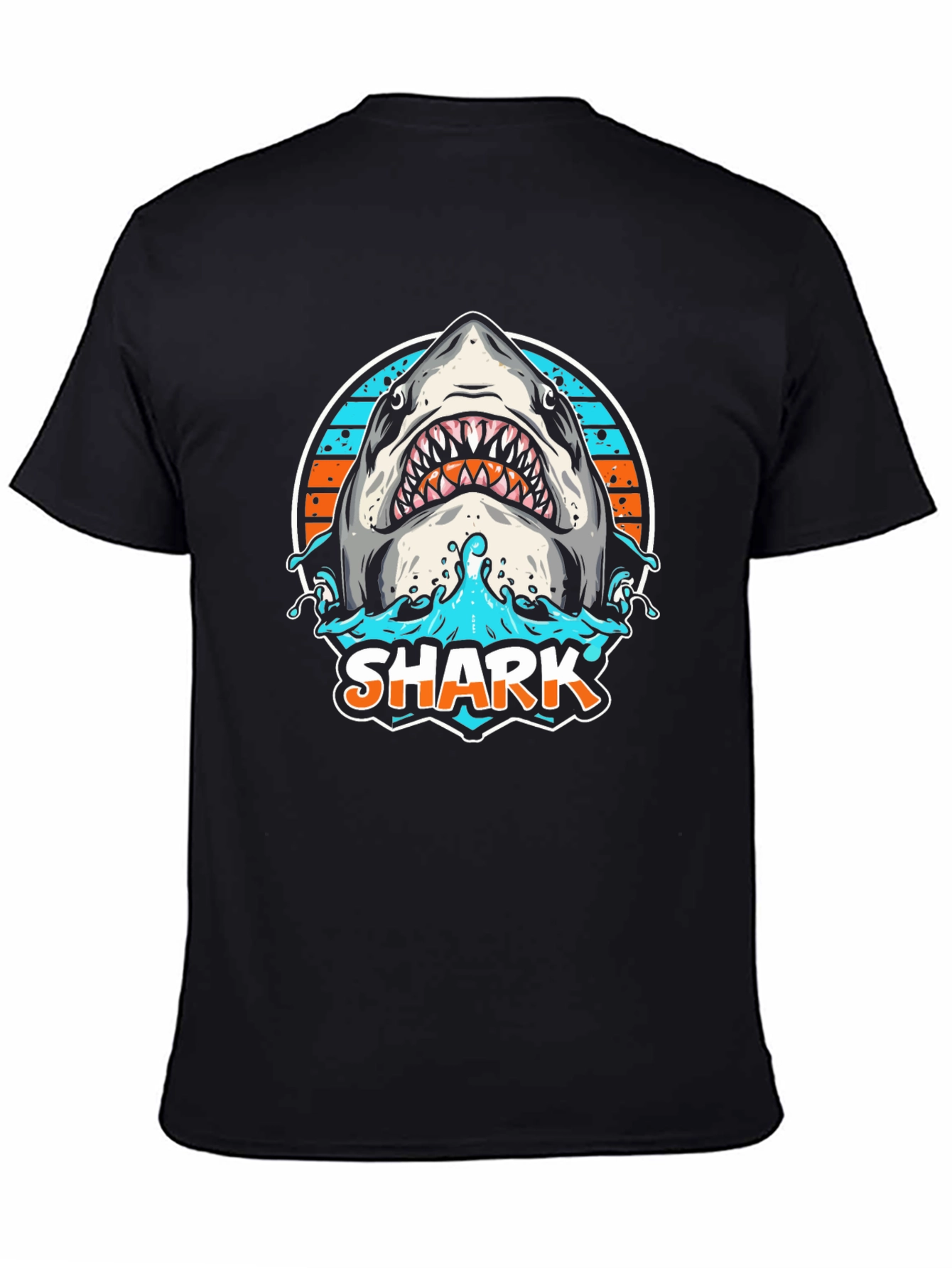 Shark Graphic T-Shirt -  Ocean Predator Design