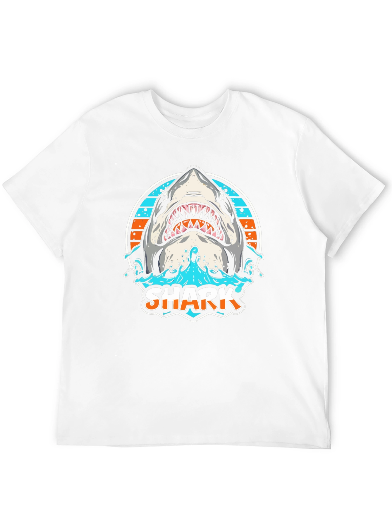Shark Graphic T-Shirt -  Ocean Predator Design