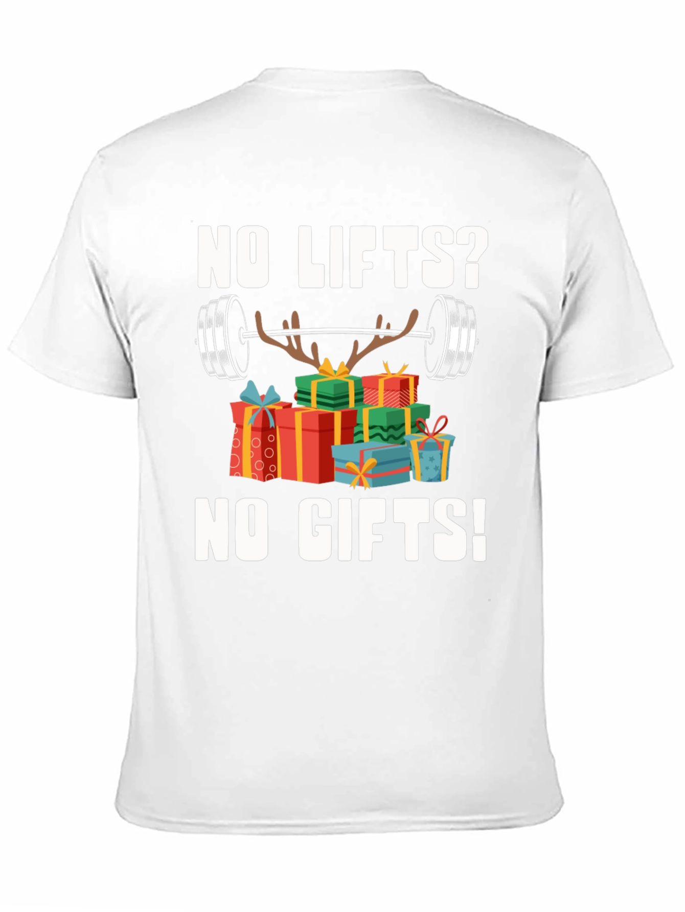 Funny Christmas Workout Gift T-Shirt
