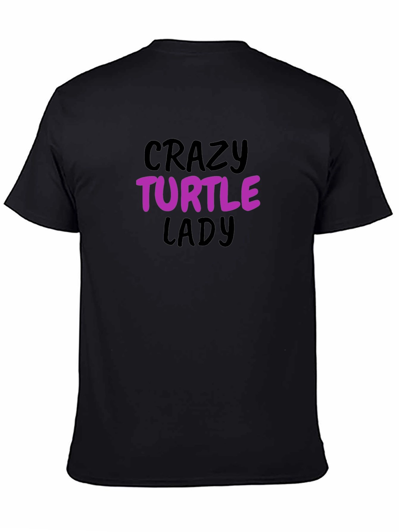 Crazy Turtle Lady T-Shirt - Novelty Tee