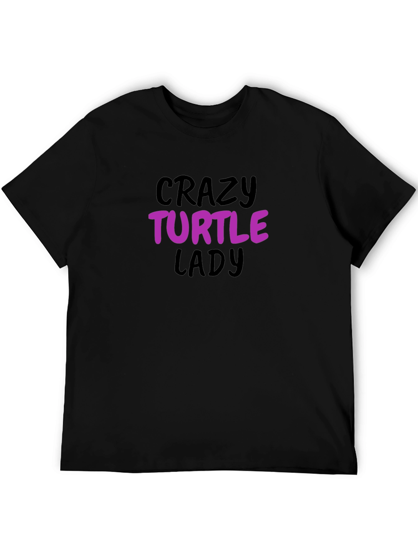Crazy Turtle Lady T-Shirt - Novelty Tee