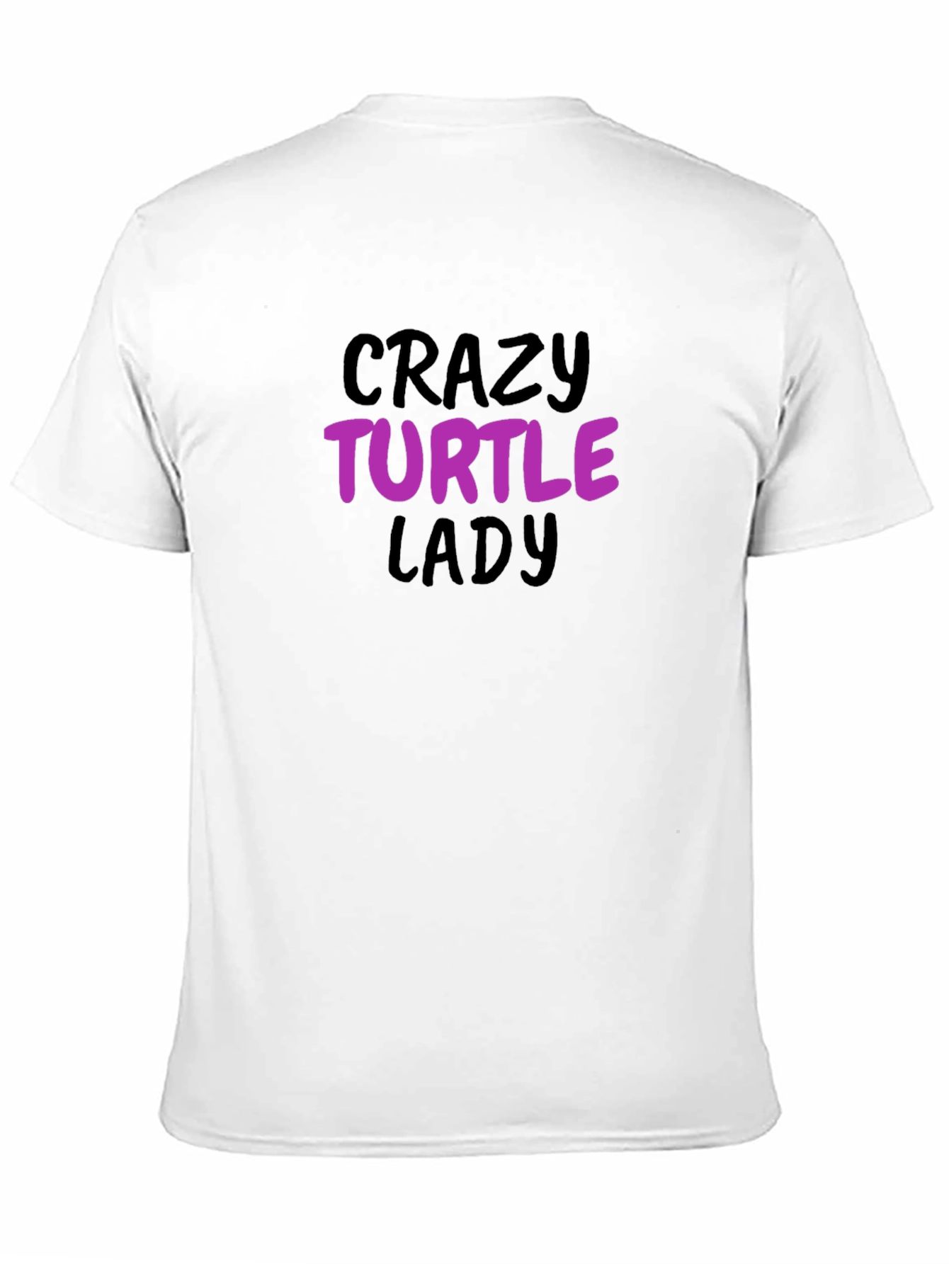 Crazy Turtle Lady T-Shirt - Novelty Tee