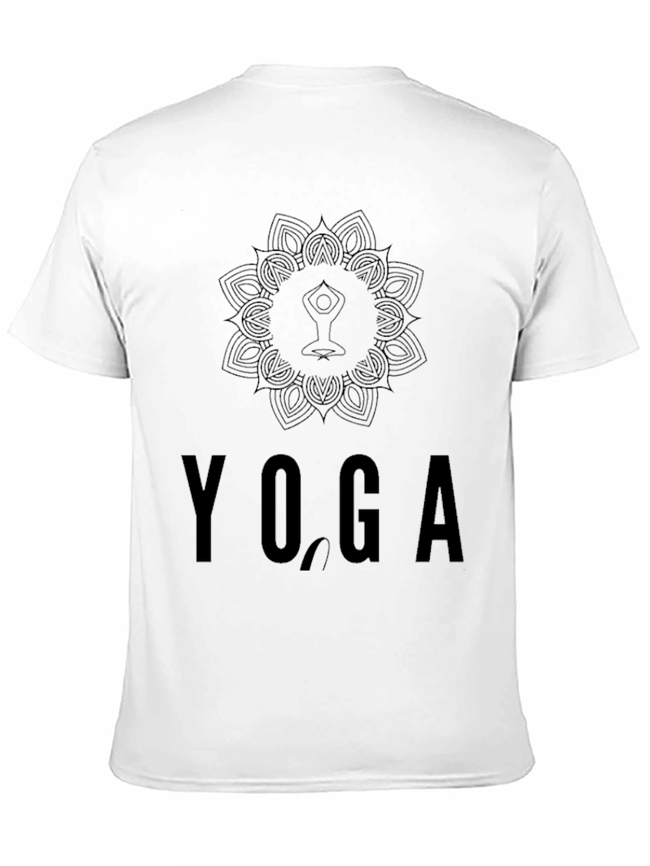 Yoga Mandala Graphic T-Shirt - Unisex