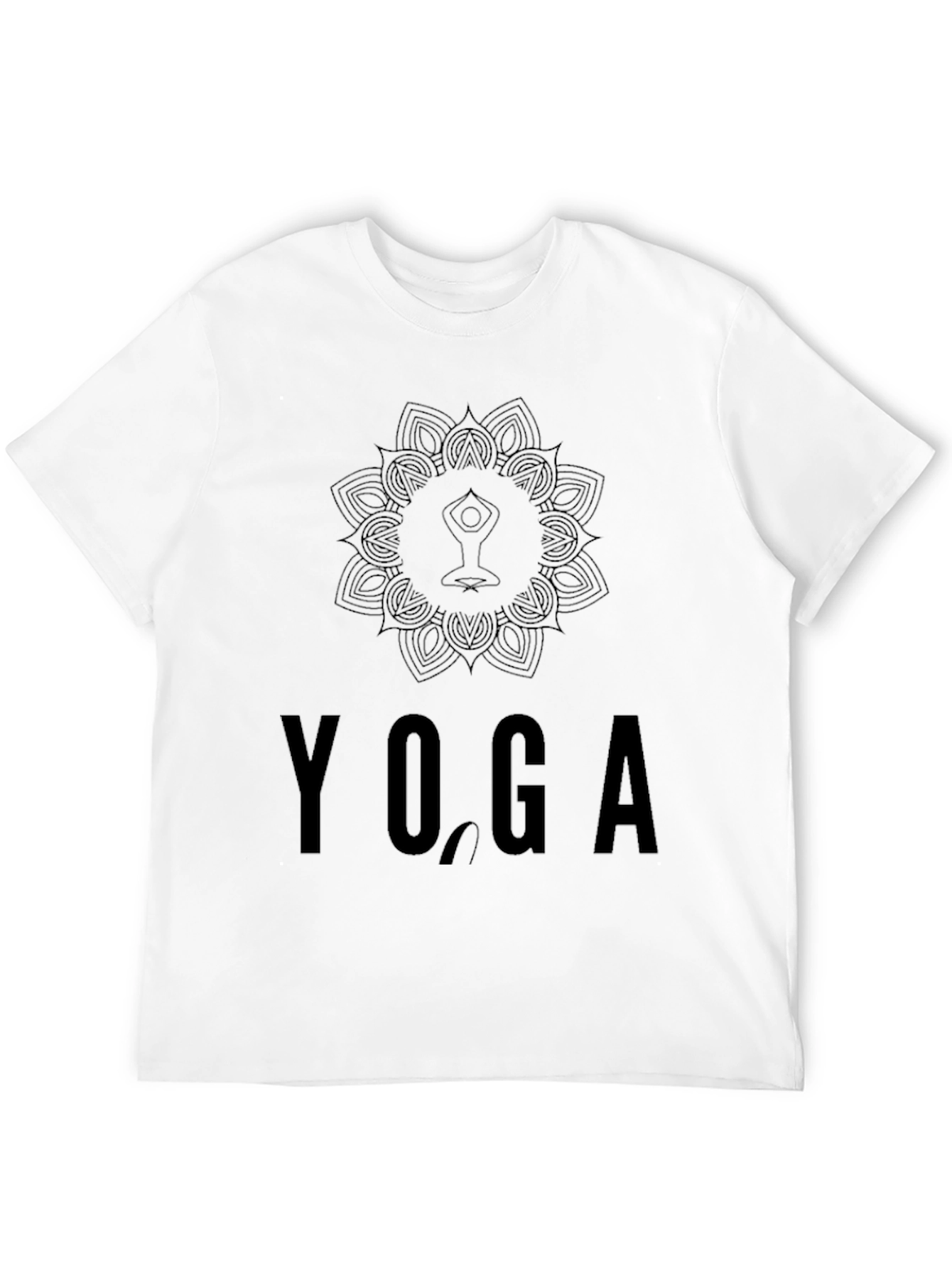 Yoga Mandala Graphic T-Shirt - Unisex