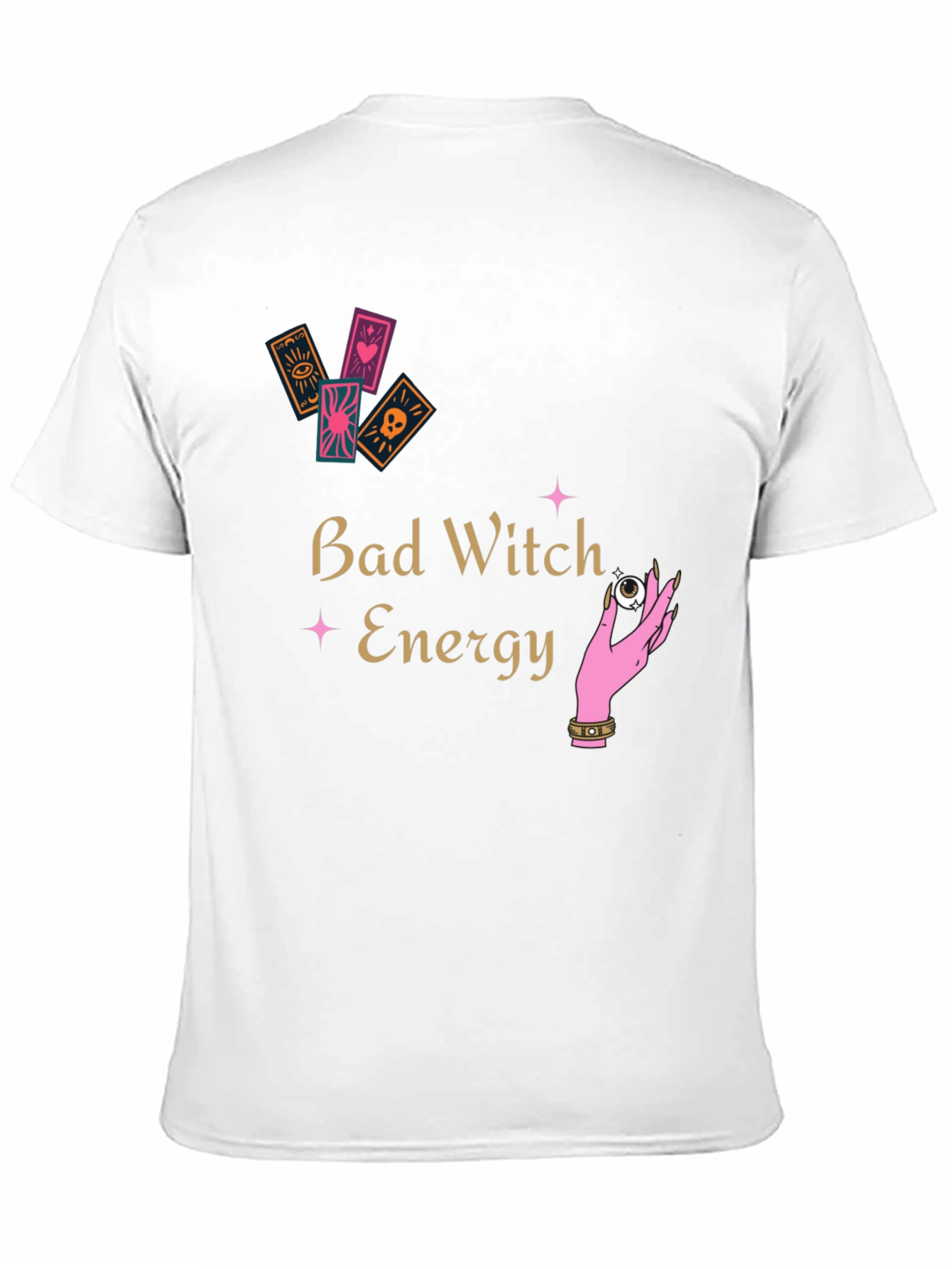 Bad Witch Energy Graphic Tee - Unisex Black T-Shirt
