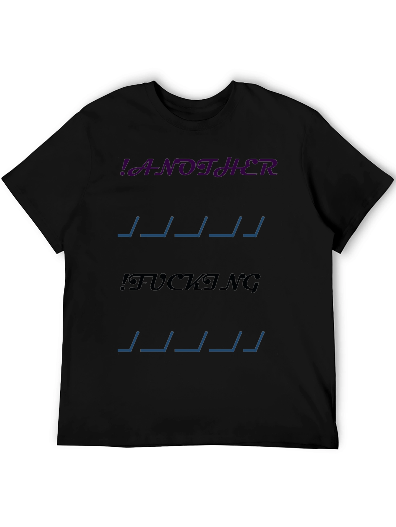 Edgy Graphic T-Shirt - Another Fucking Day