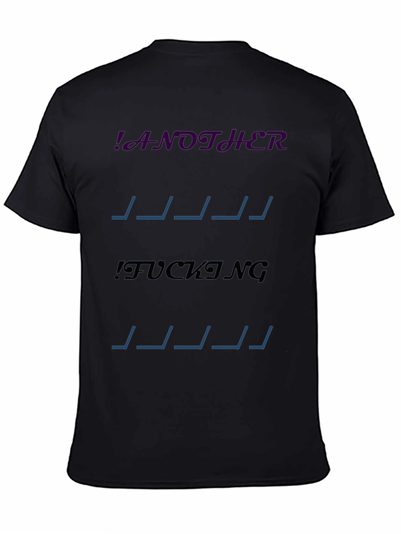 Edgy Graphic T-Shirt - Another Fucking Day