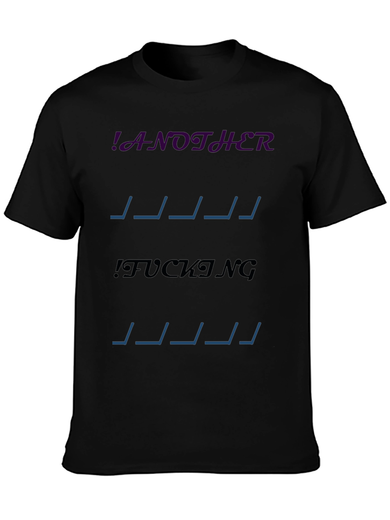 Edgy Graphic T-Shirt - Another Fucking Day
