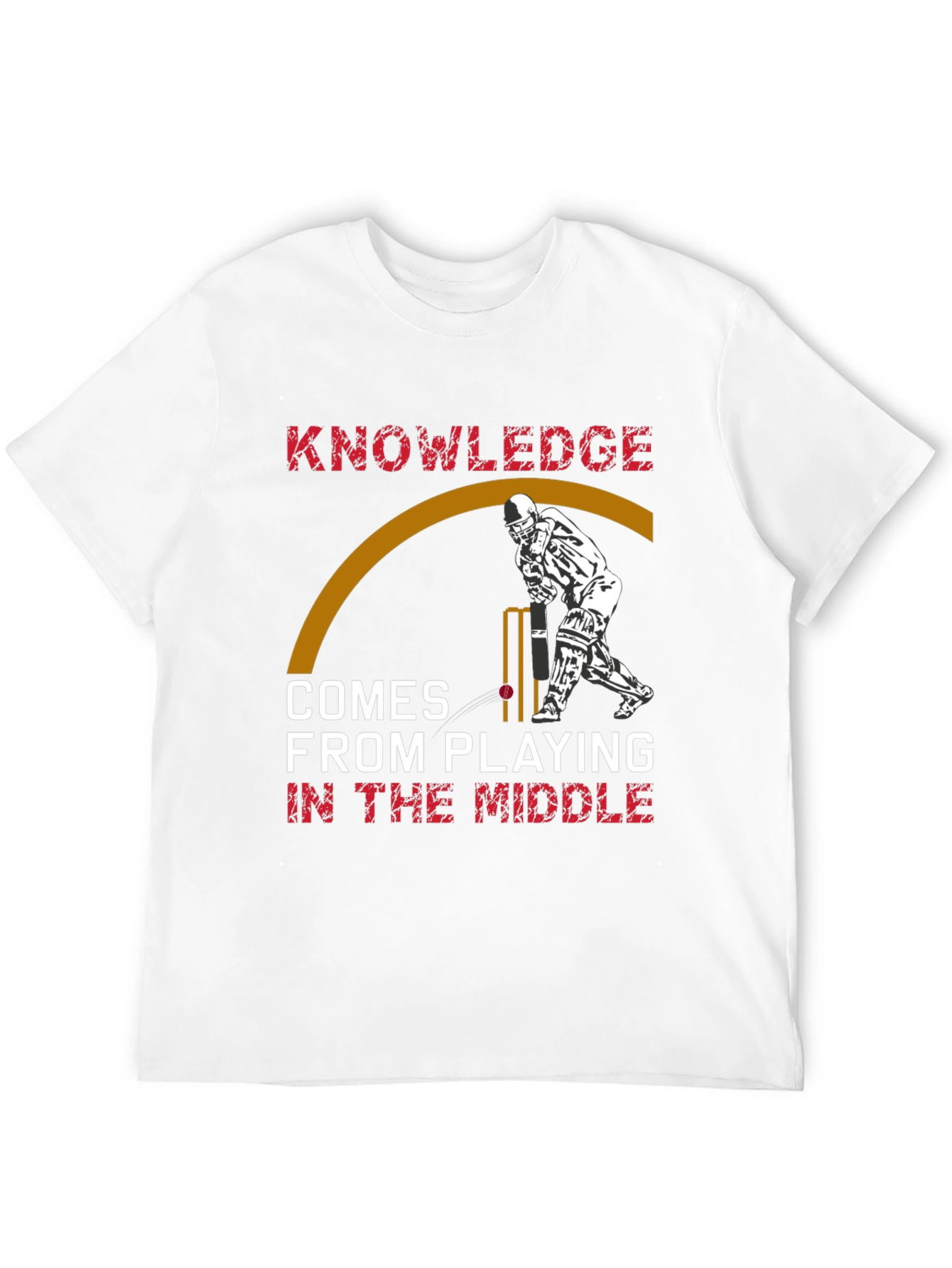 Cricket Knowledge Graphic T-Shirt