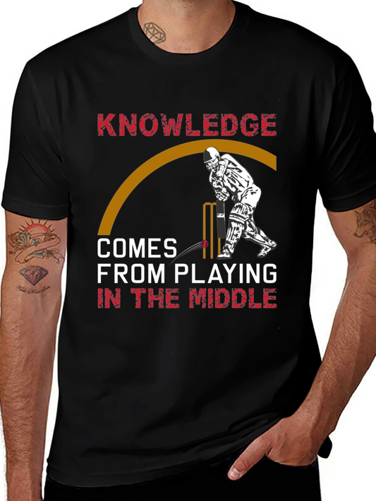 Cricket Knowledge Graphic T-Shirt