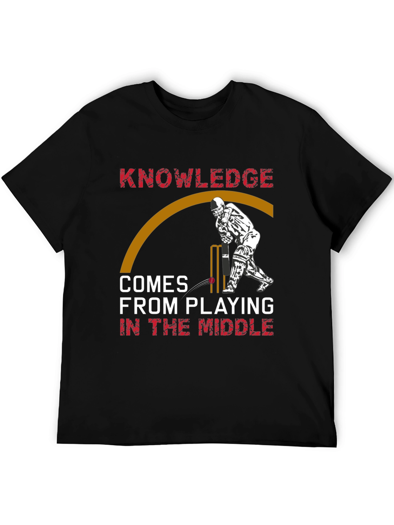 Cricket Knowledge Graphic T-Shirt