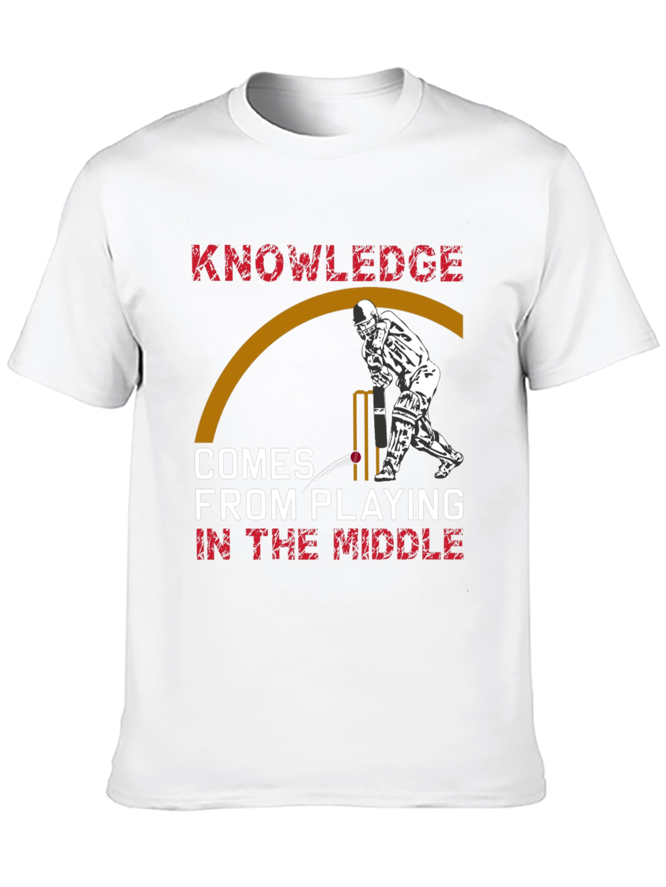 Cricket Knowledge Graphic T-Shirt