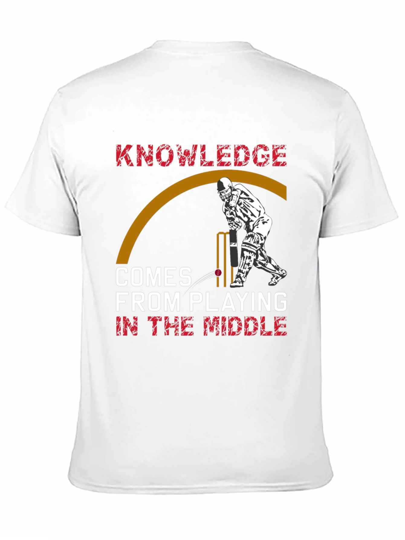 Cricket Knowledge Graphic T-Shirt