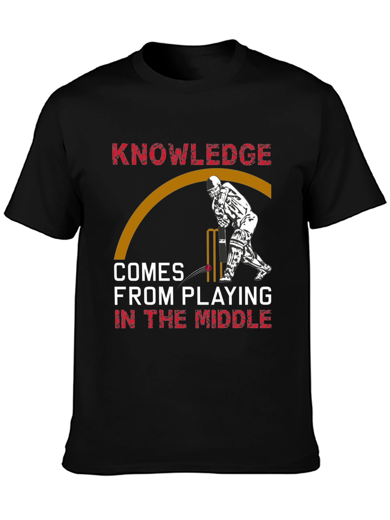 Cricket Knowledge Graphic T-Shirt