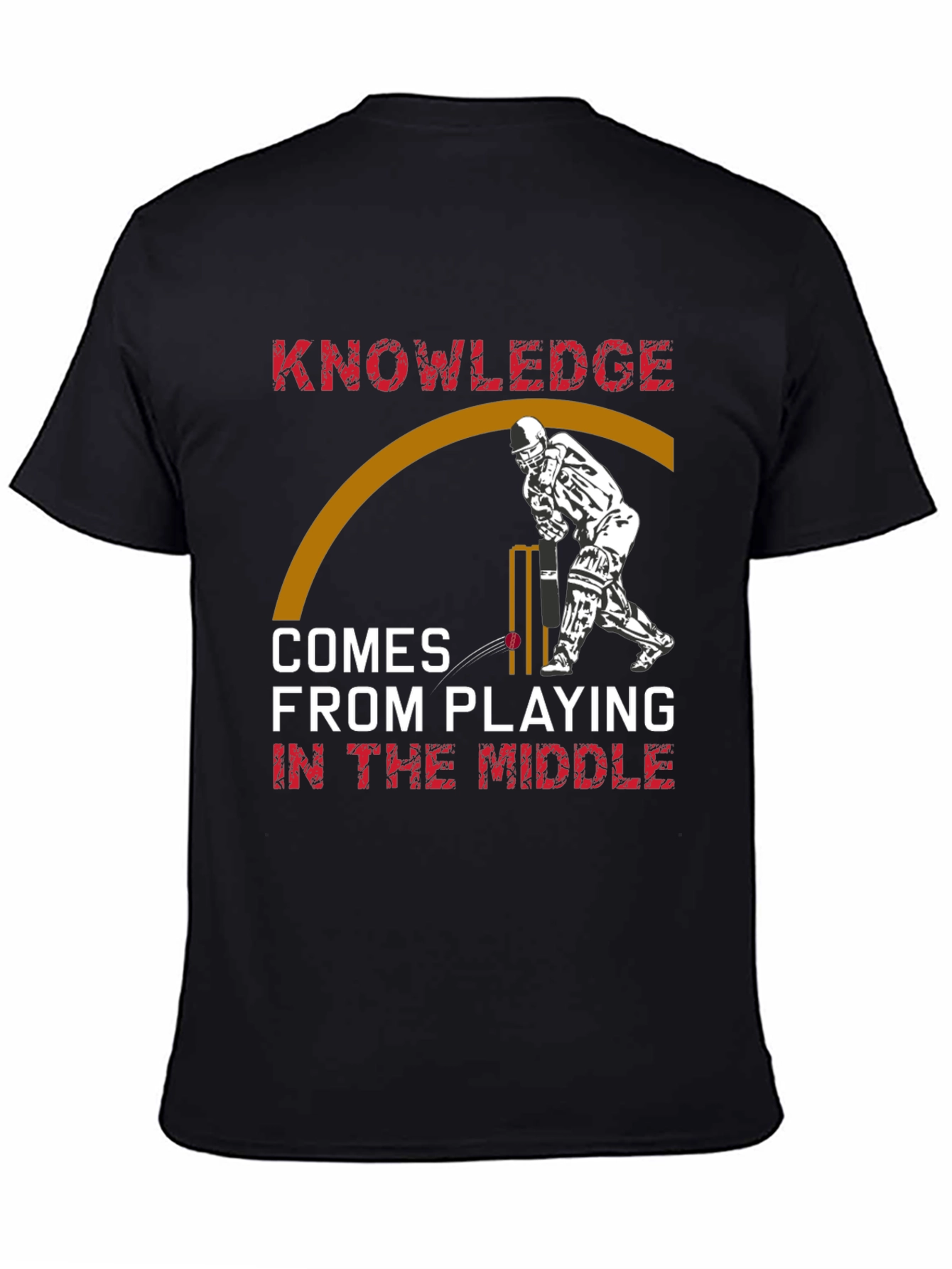 Cricket Knowledge Graphic T-Shirt