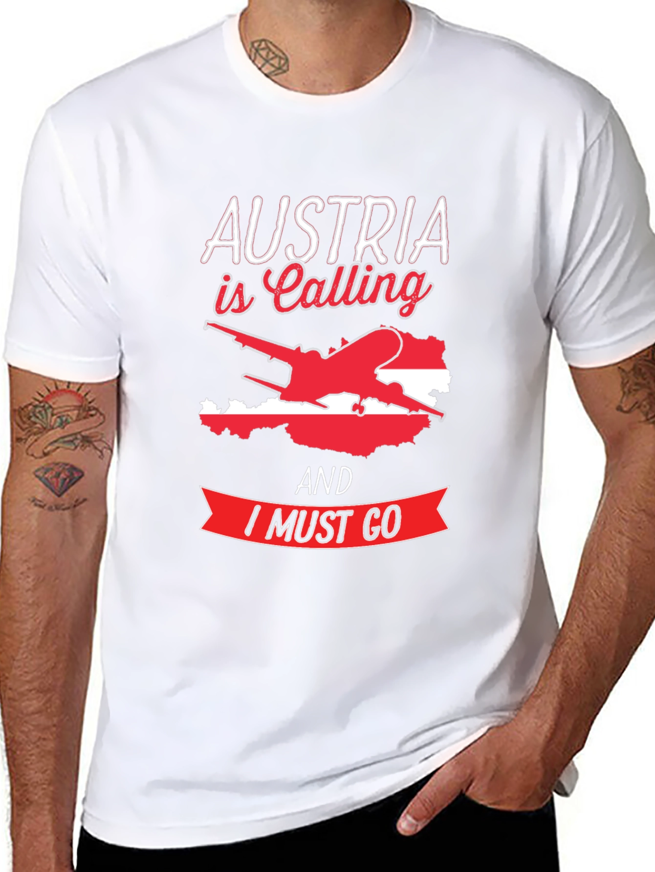 Austria Calling Graphic Tee