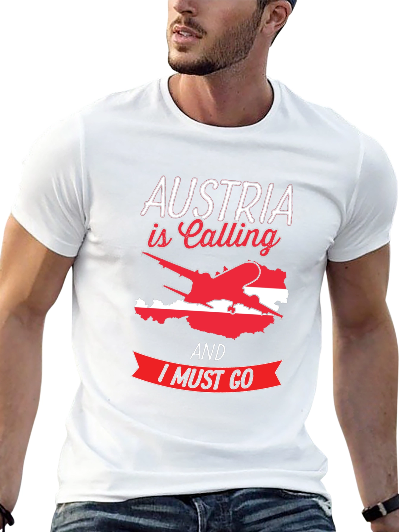 Austria Calling Graphic Tee
