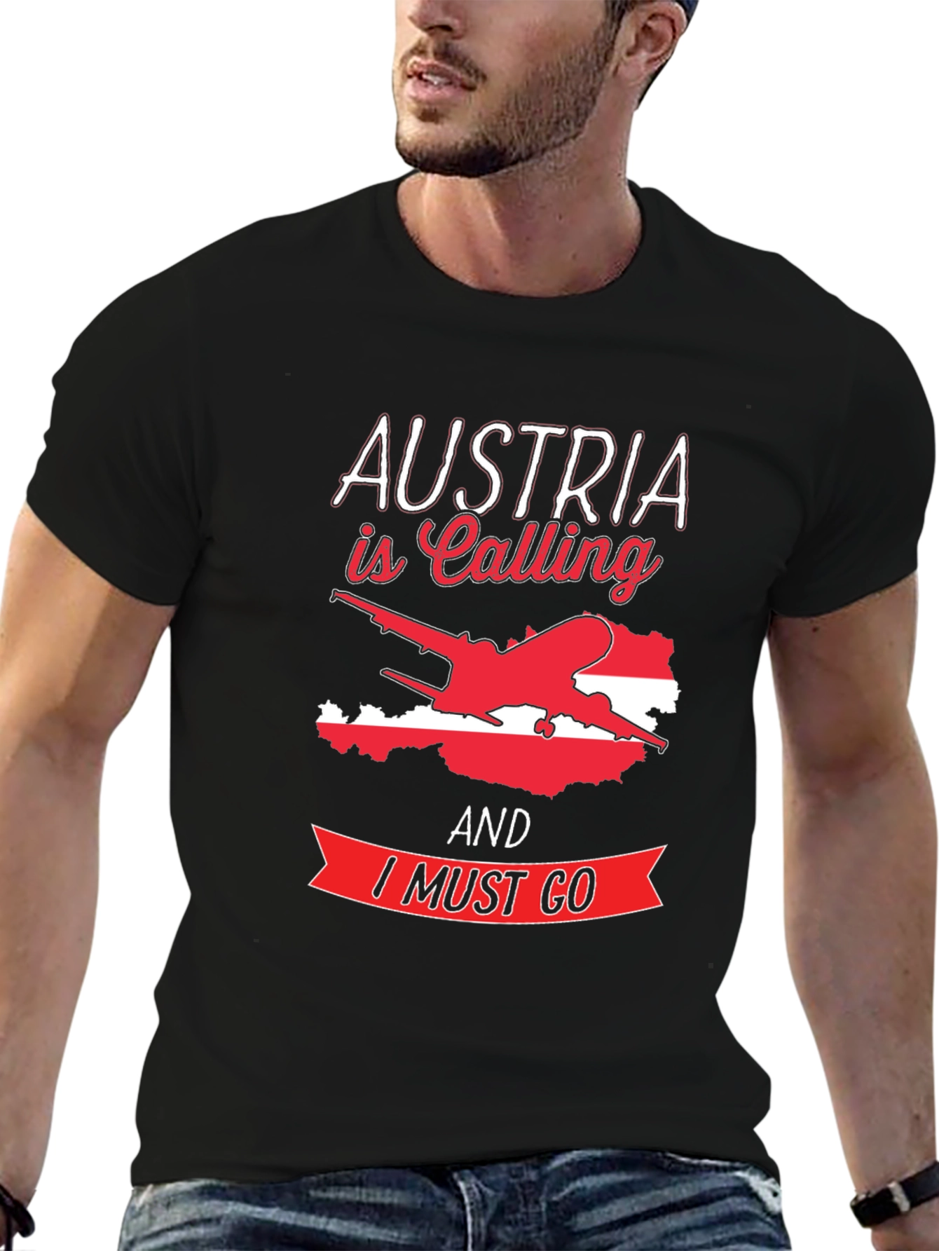 Austria Calling Graphic Tee
