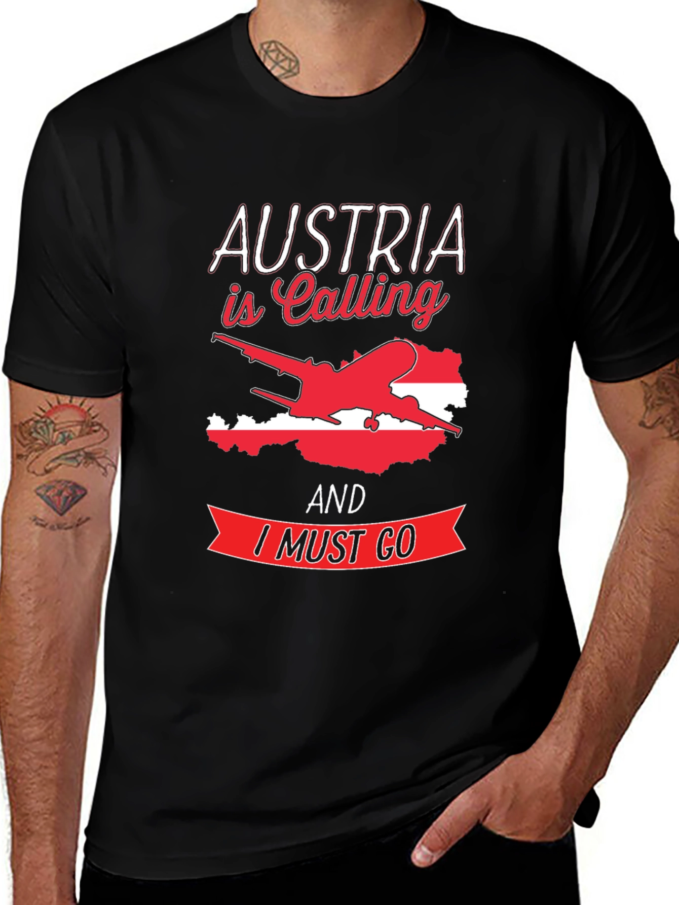 Austria Calling Graphic Tee