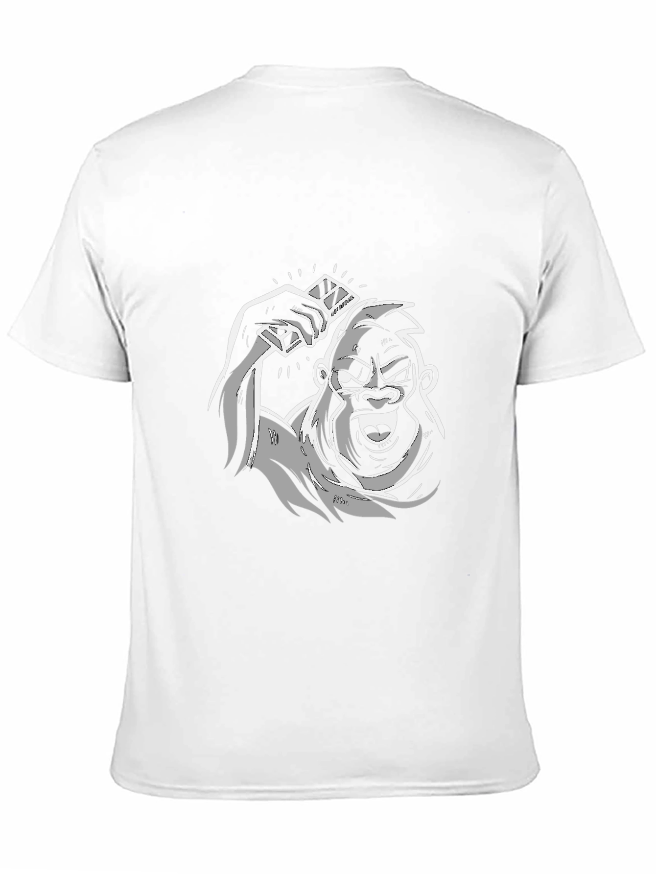 Gorilla Graphic Tee - Bold Black Cotton T-Shirt
