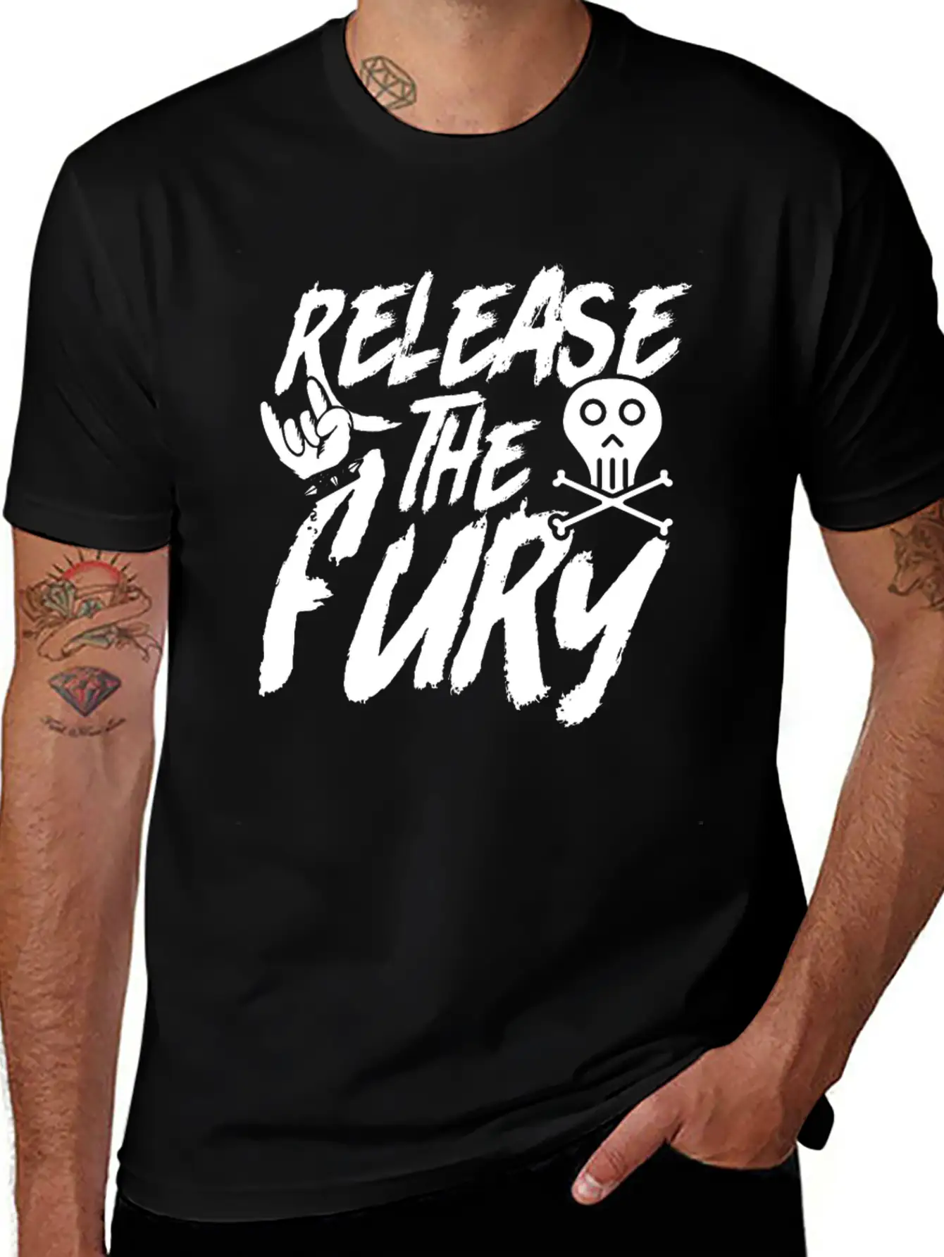 Rock Music Unisex Casual T-Shirt – Clean Design For Daily Comfort
