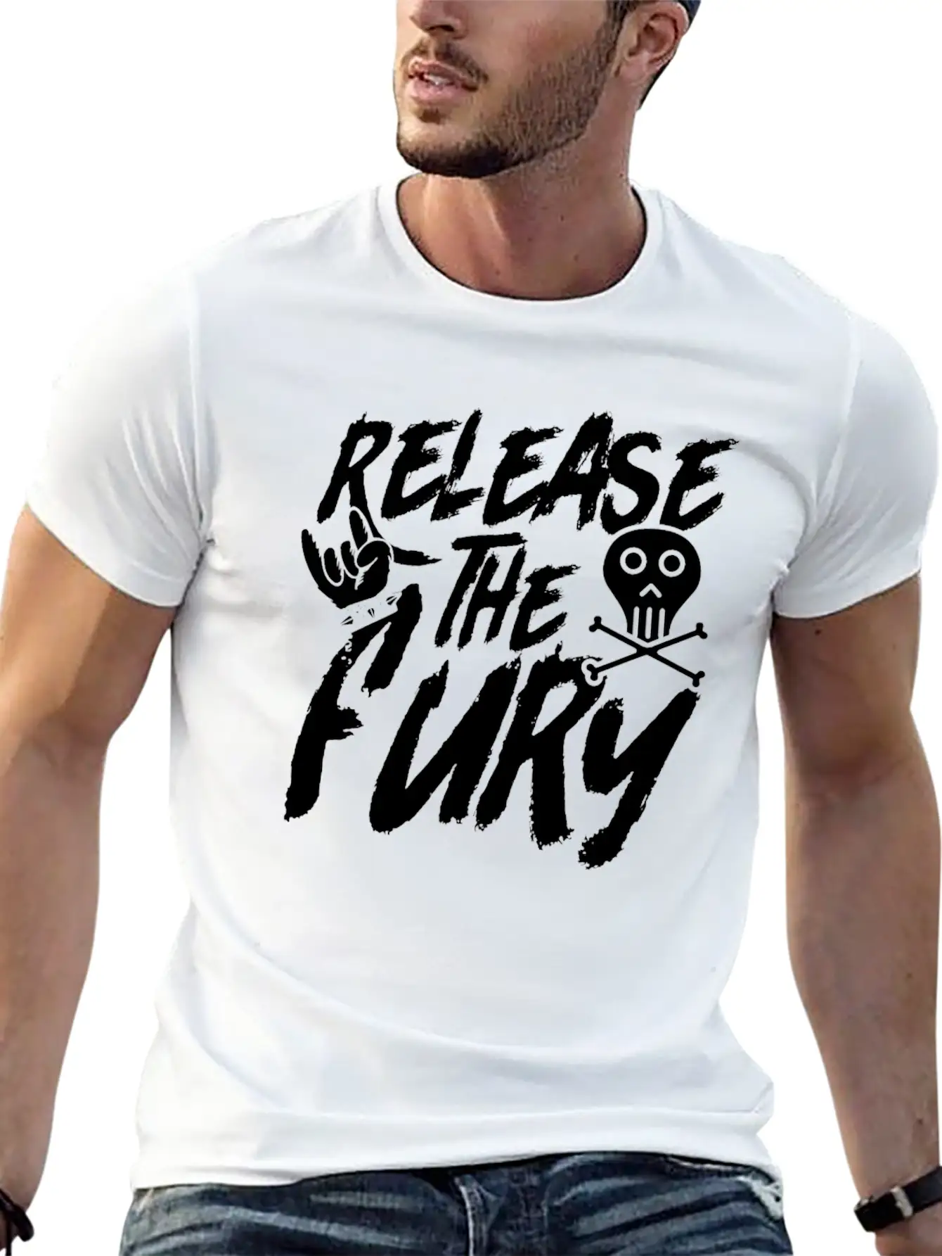 Rock Music Unisex Casual T-Shirt – Clean Design For Daily Comfort
