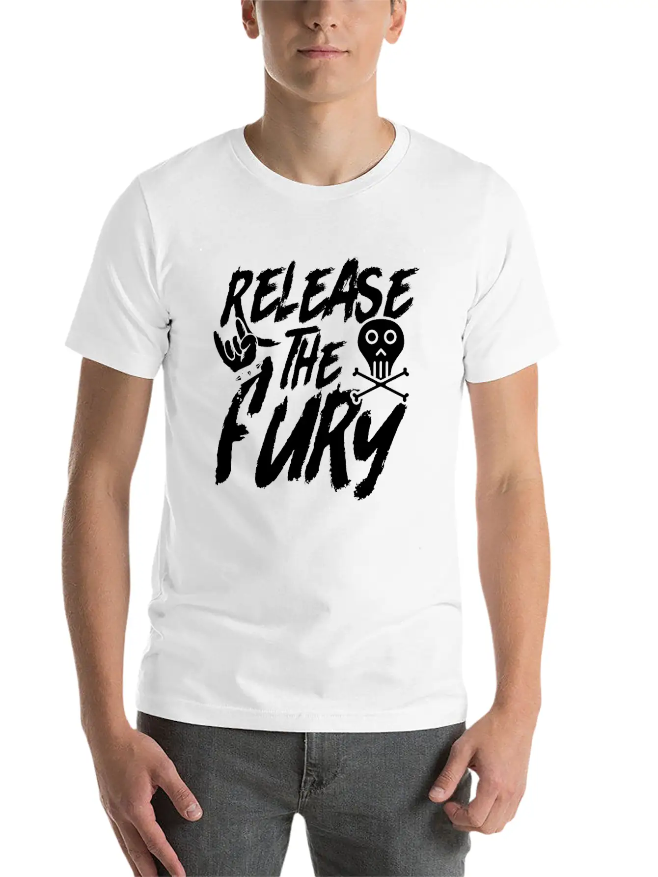 Rock Music Unisex Casual T-Shirt – Clean Design For Daily Comfort