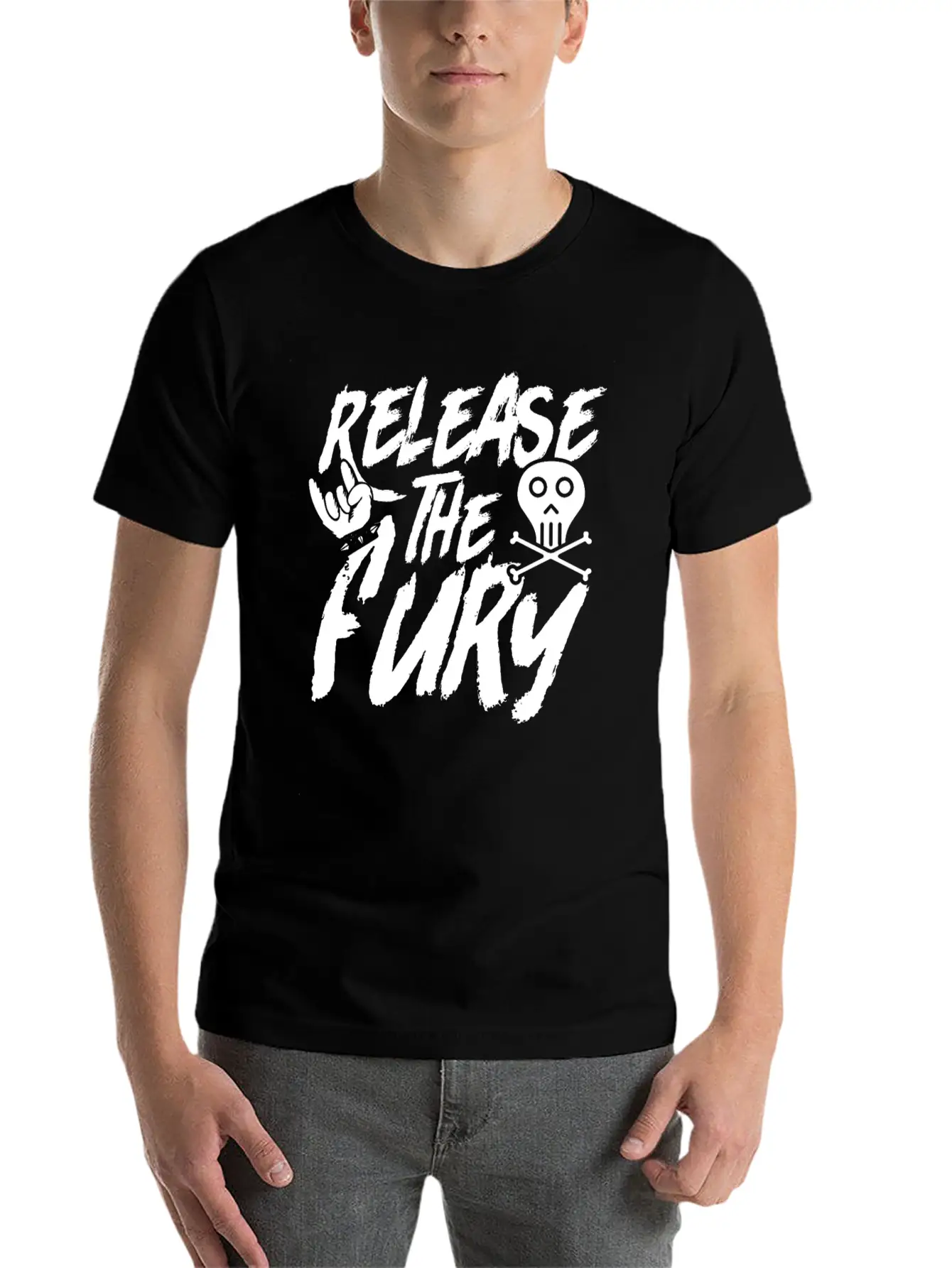 Rock Music Unisex Casual T-Shirt – Clean Design For Daily Comfort