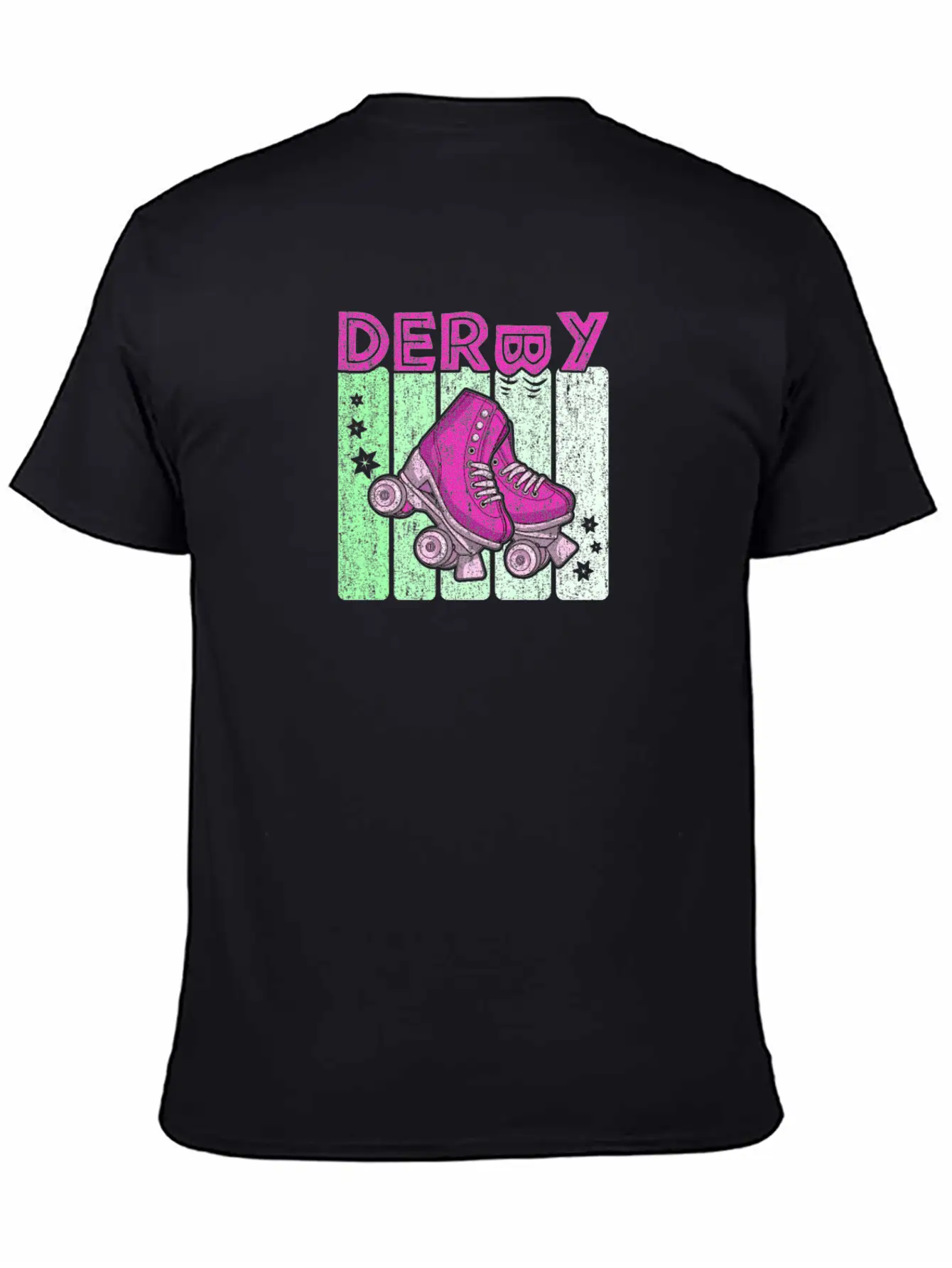 Roller Derby 70s Skate Disco Unisex Casual T-Shirt – Clean Design For Daily Comfort