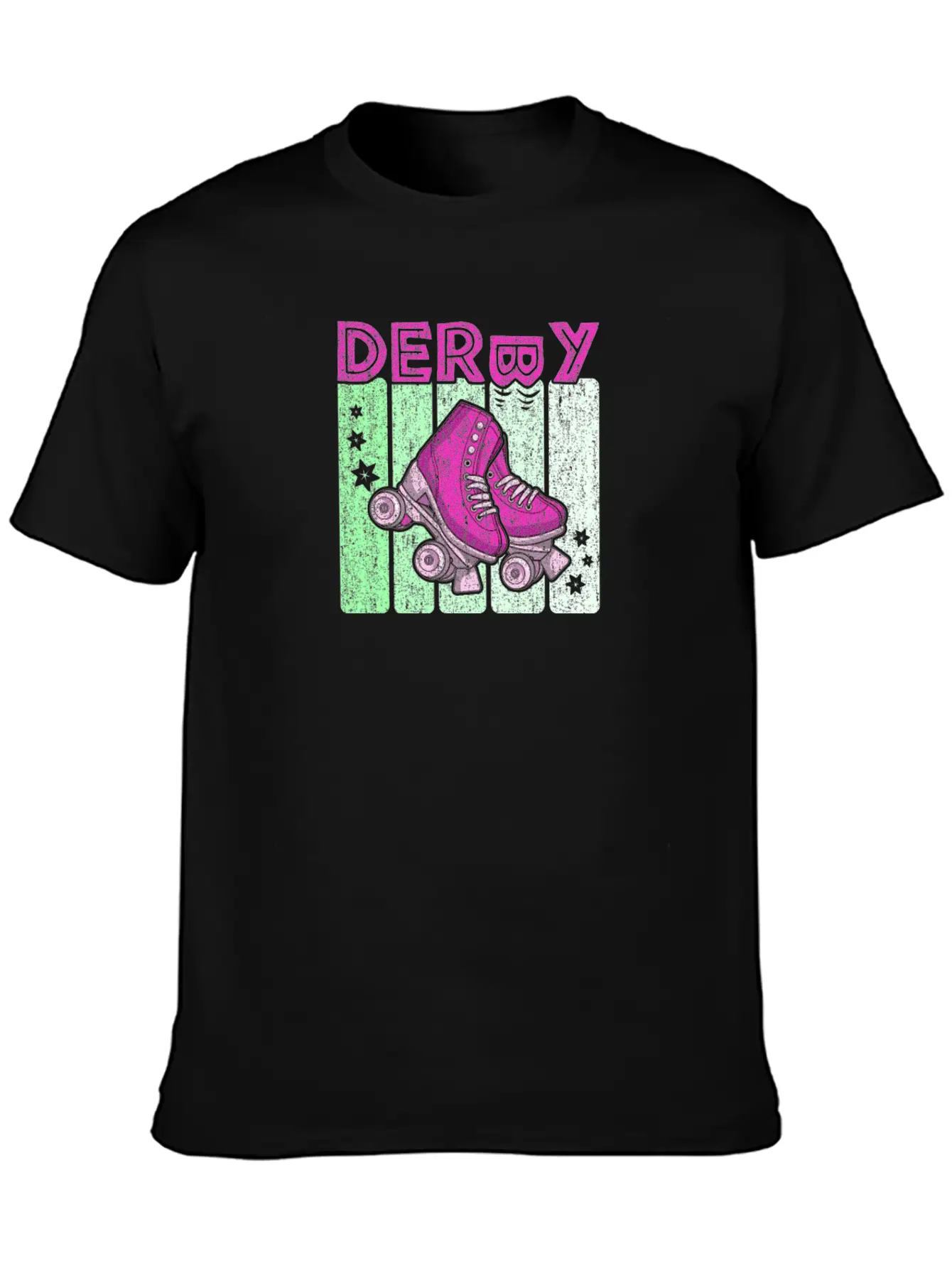 Roller Derby 70s Skate Disco Unisex Casual T-Shirt – Clean Design For Daily Comfort