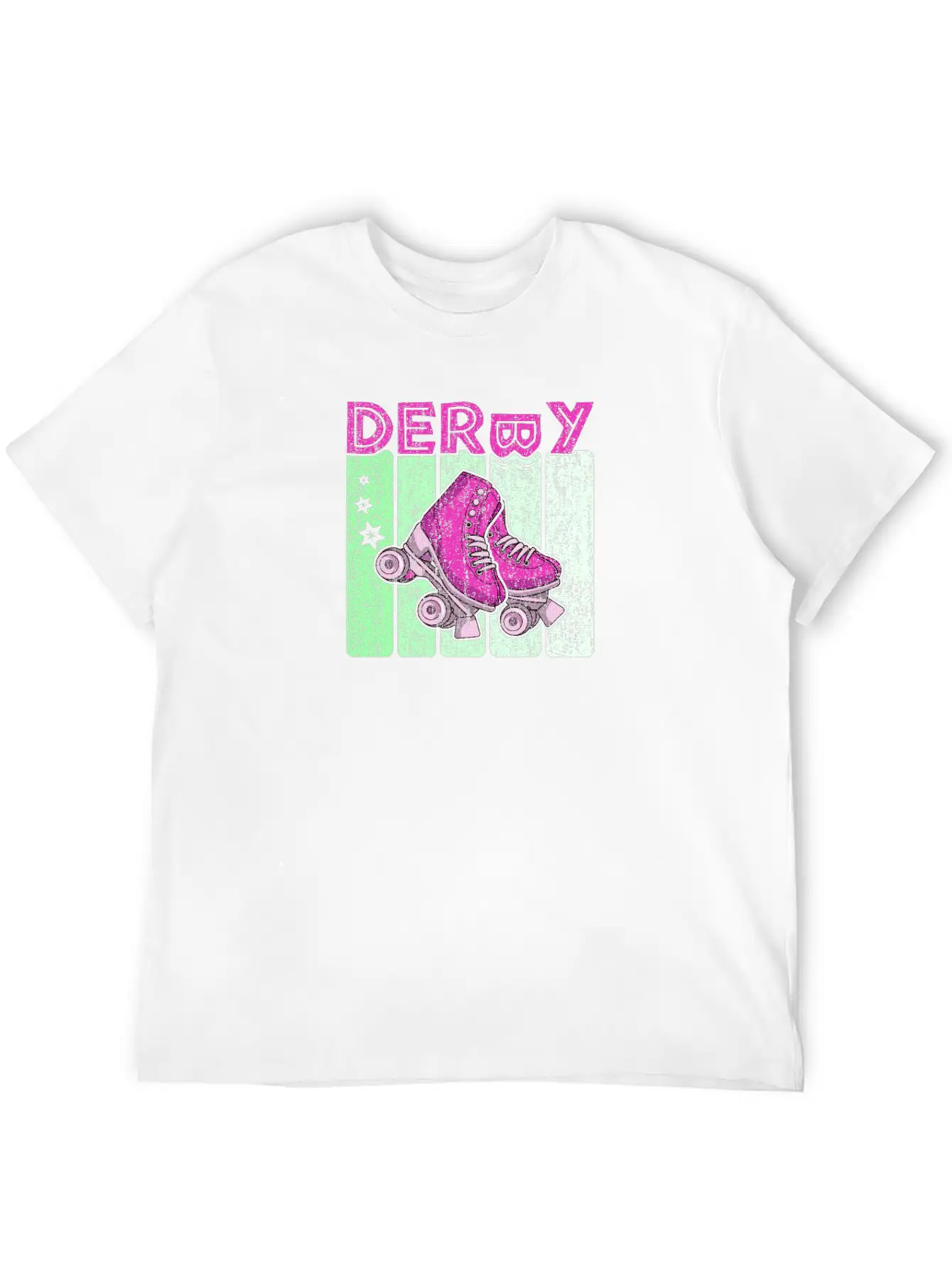Roller Derby 70s Skate Disco Unisex Casual T-Shirt – Clean Design For Daily Comfort