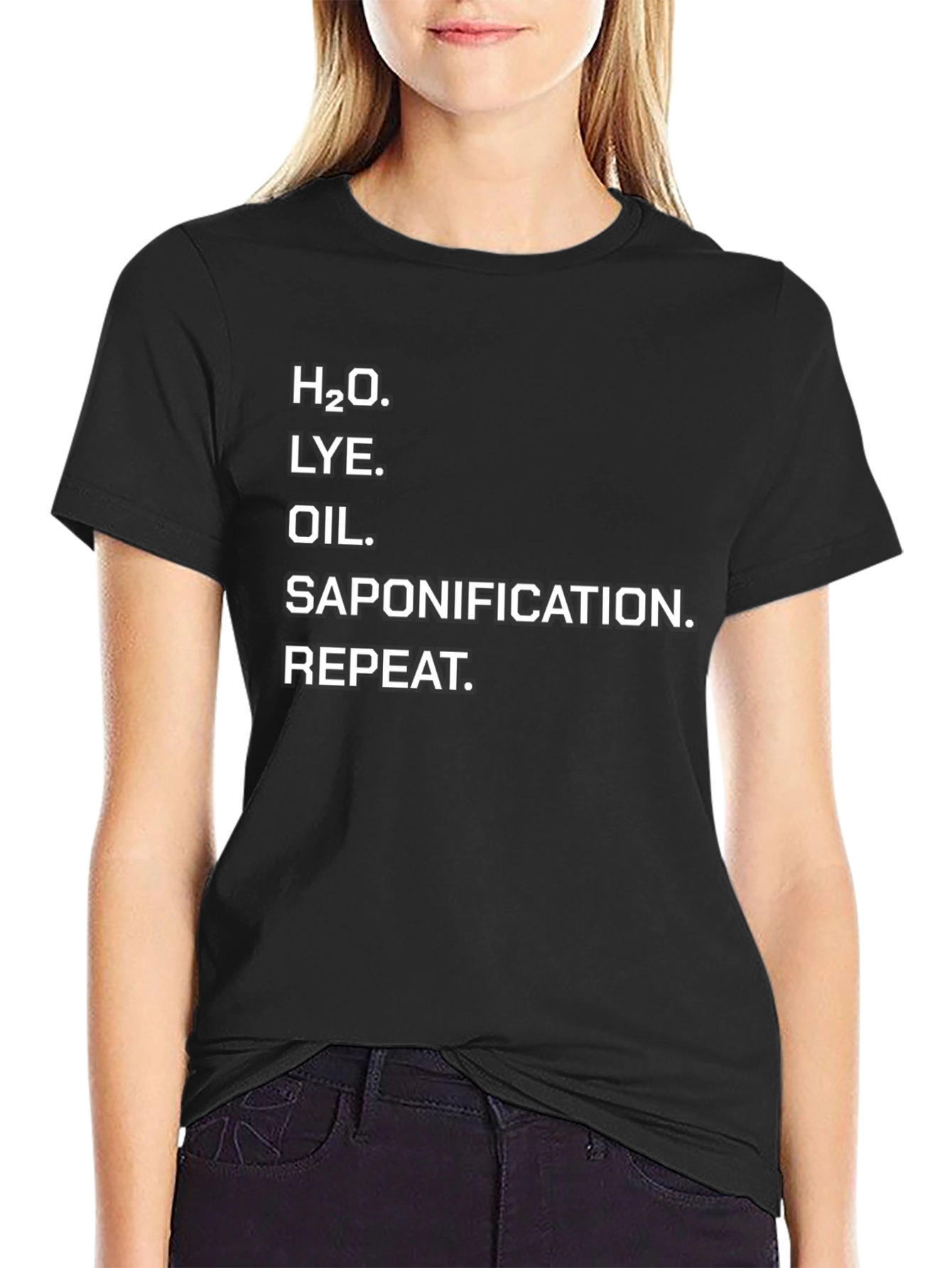 Saponification T-Shirt - Science Soap Making Tee