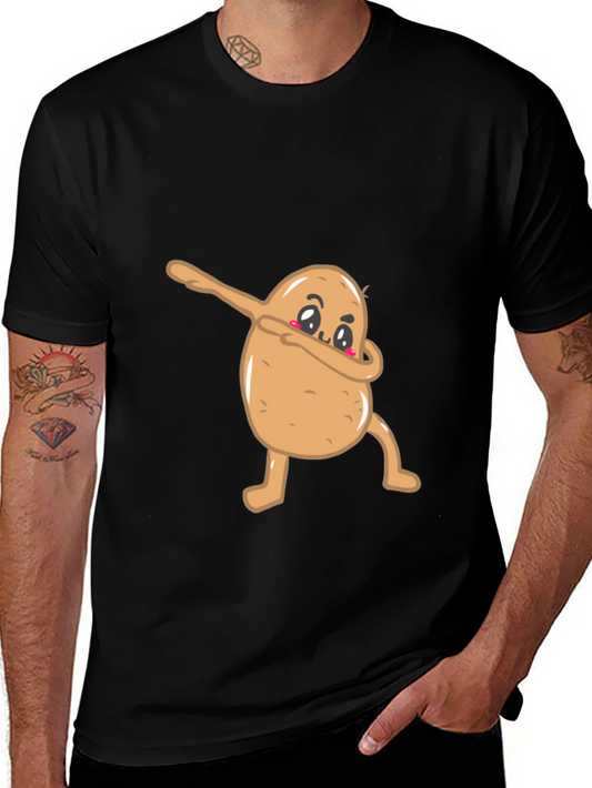 Dabbing Potato Graphic Tee - Funny & Unique!