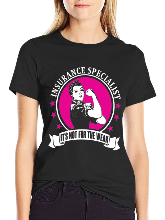 Insurance Specialist Unisex T-Shirt - Rosie the Riveter Style