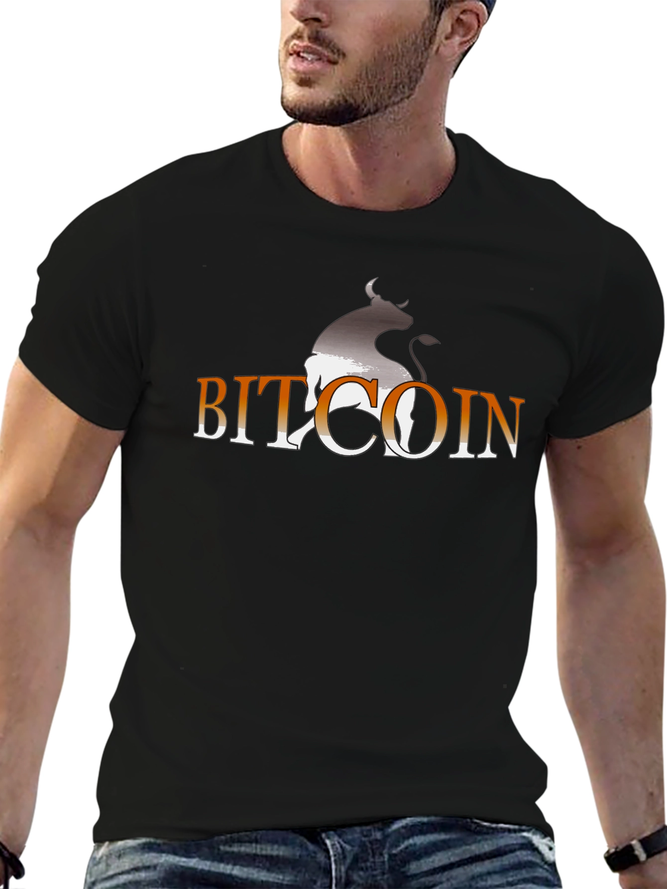 Bitcoin Bull T-Shirt - Crypto Investor Apparel