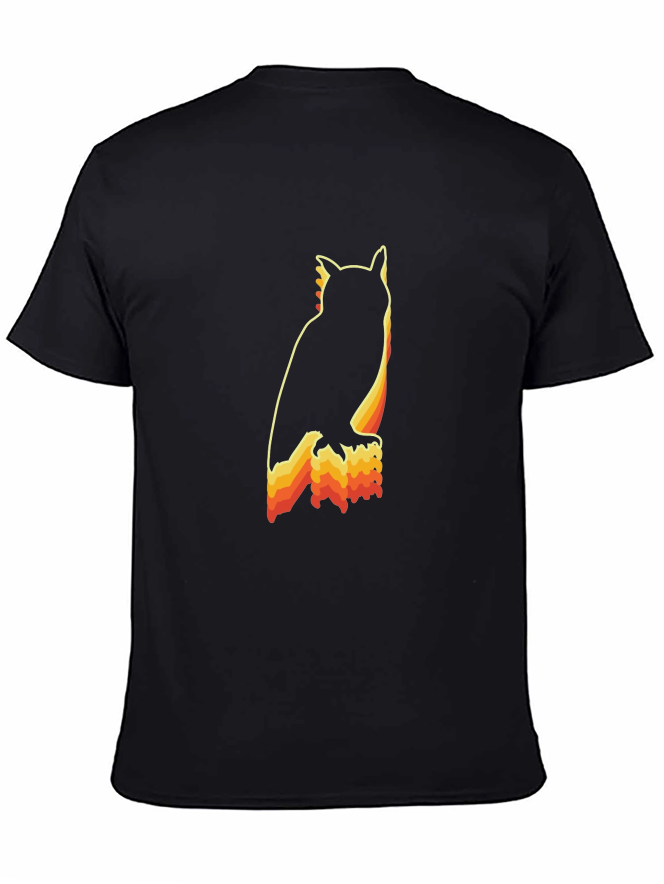 Retro Owl Graphic T-Shirt