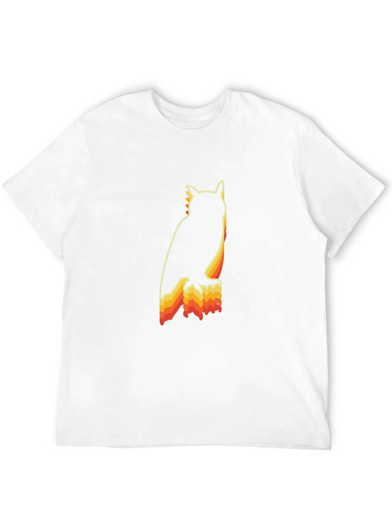 Retro Owl Graphic T-Shirt