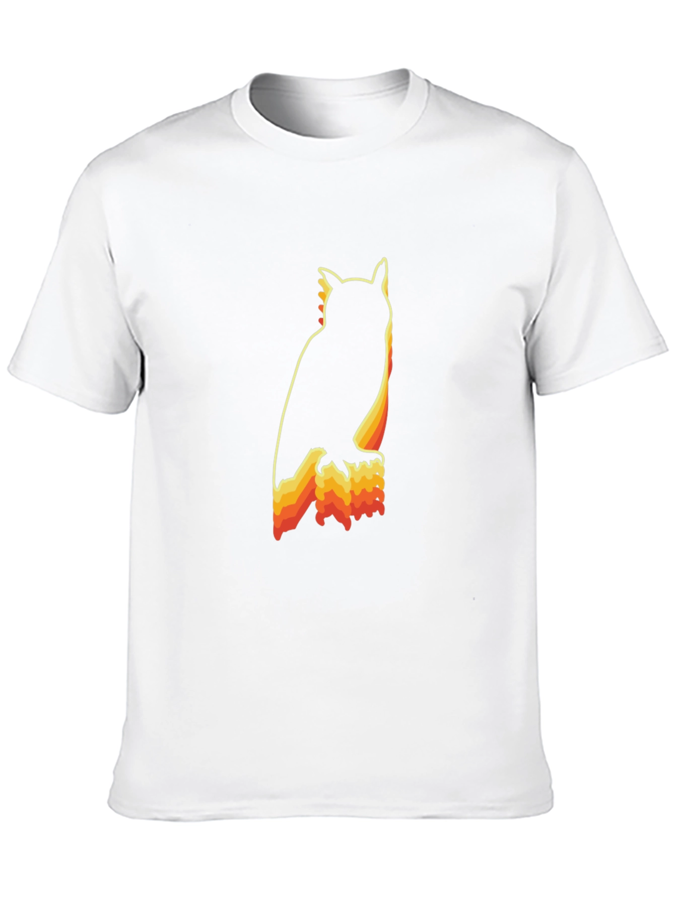 Retro Owl Graphic T-Shirt