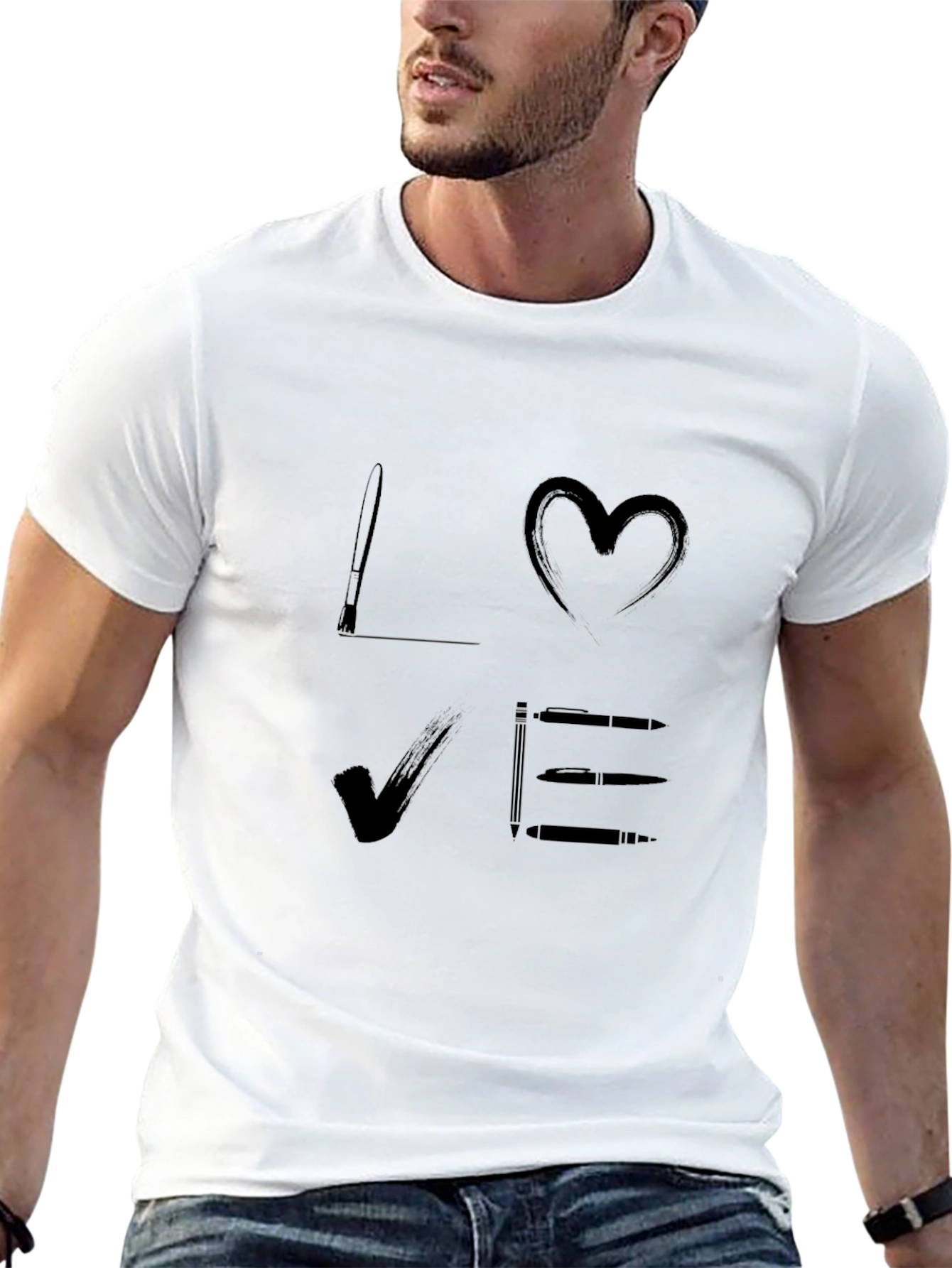 Artist Love T-Shirt - Painter Designer Graphic Tee