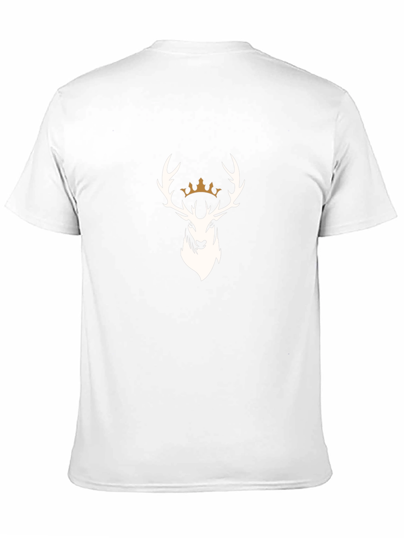 King Deer Graphic T-Shirt - Mens Black Tee