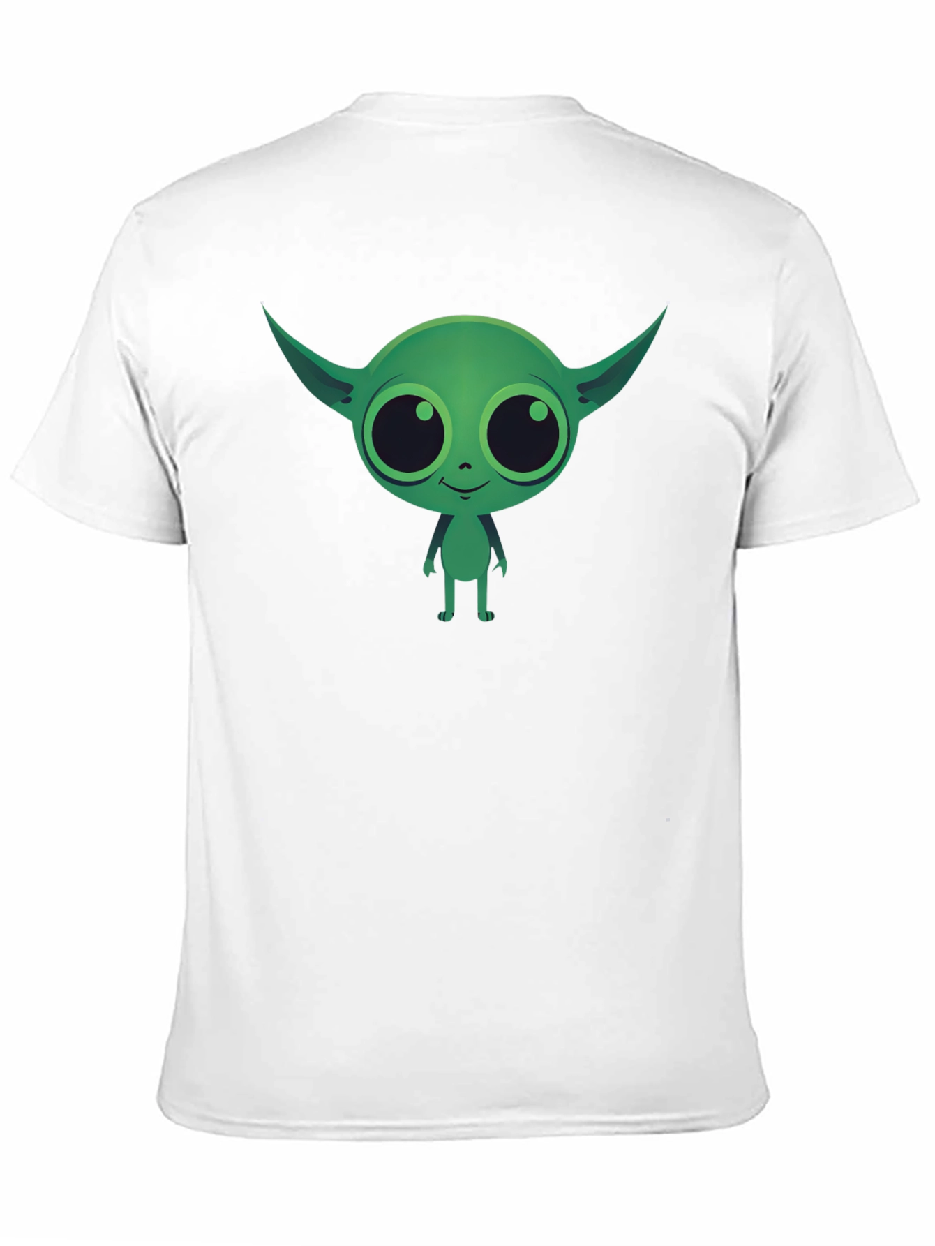 Cartoon Alien Graphic T-Shirt