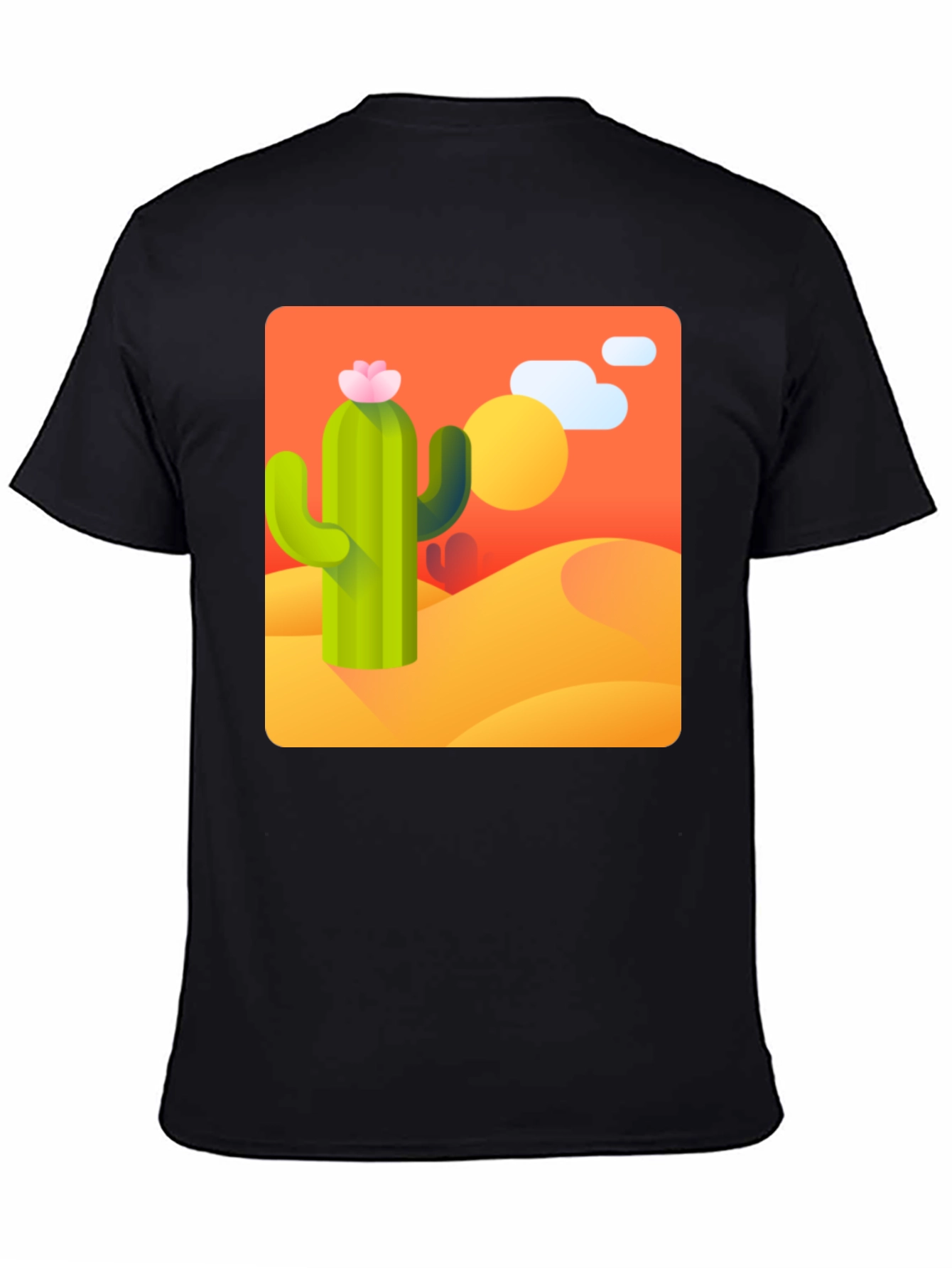 Cactus Desert Graphic Tee - Stylish & Unique Design