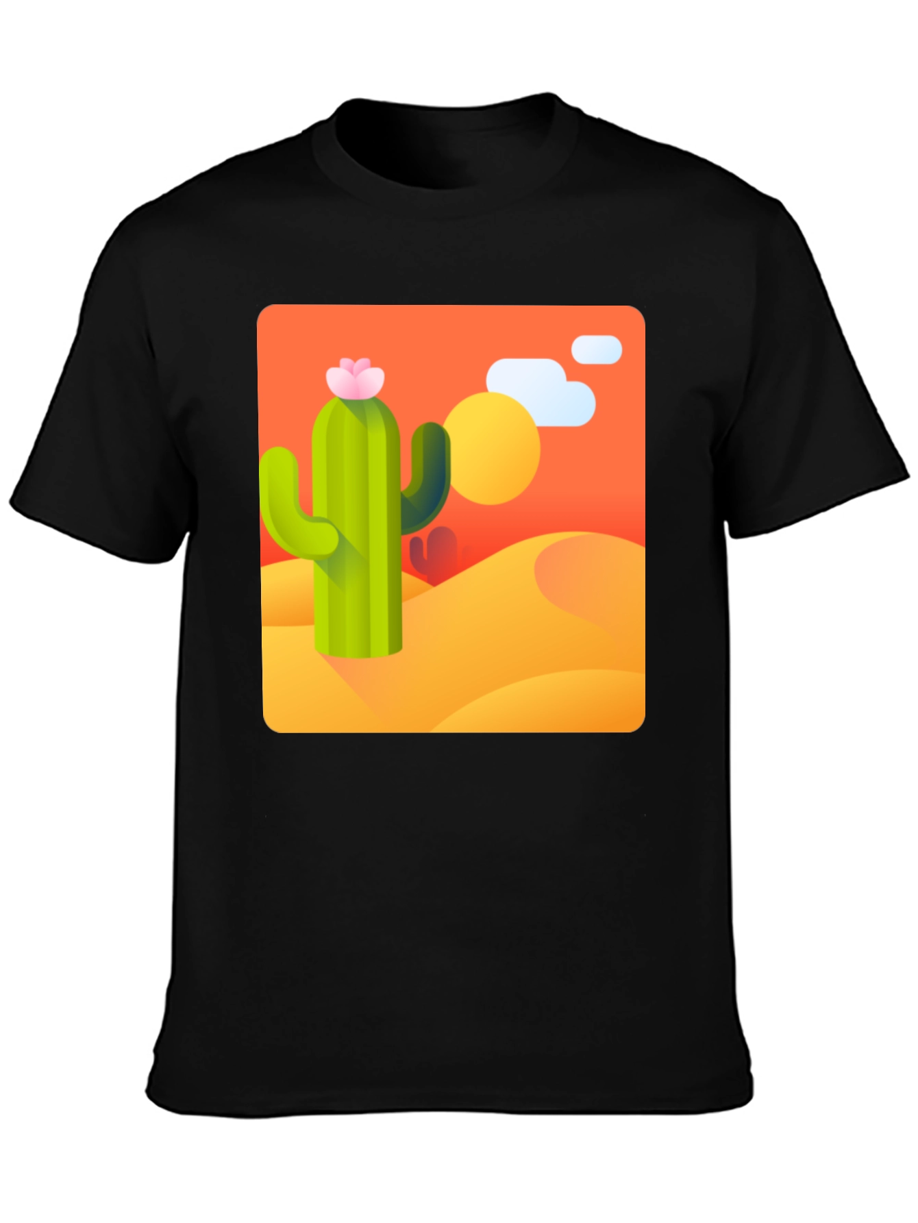 Cactus Desert Graphic Tee - Stylish & Unique Design