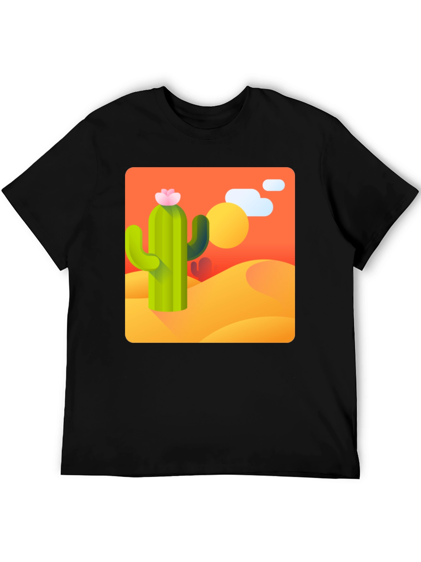 Cactus Desert Graphic Tee - Stylish & Unique Design