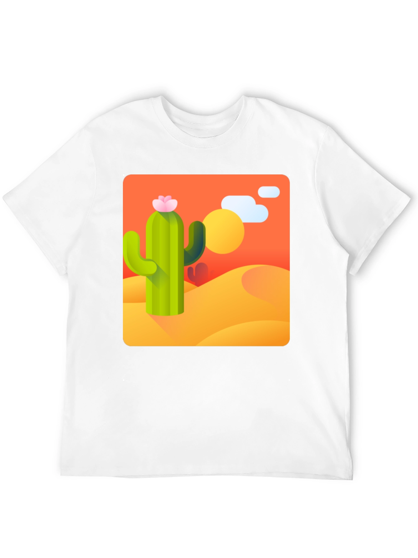 Cactus Desert Graphic Tee - Stylish & Unique Design