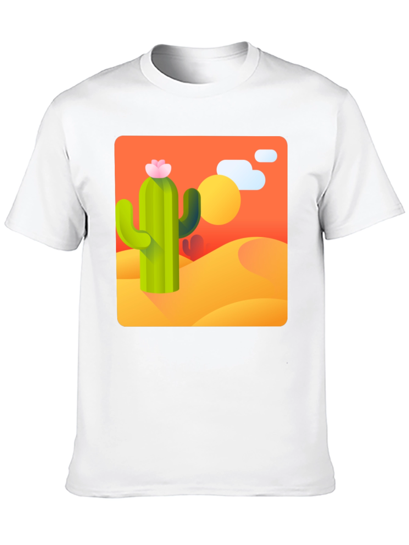 Cactus Desert Graphic Tee - Stylish & Unique Design
