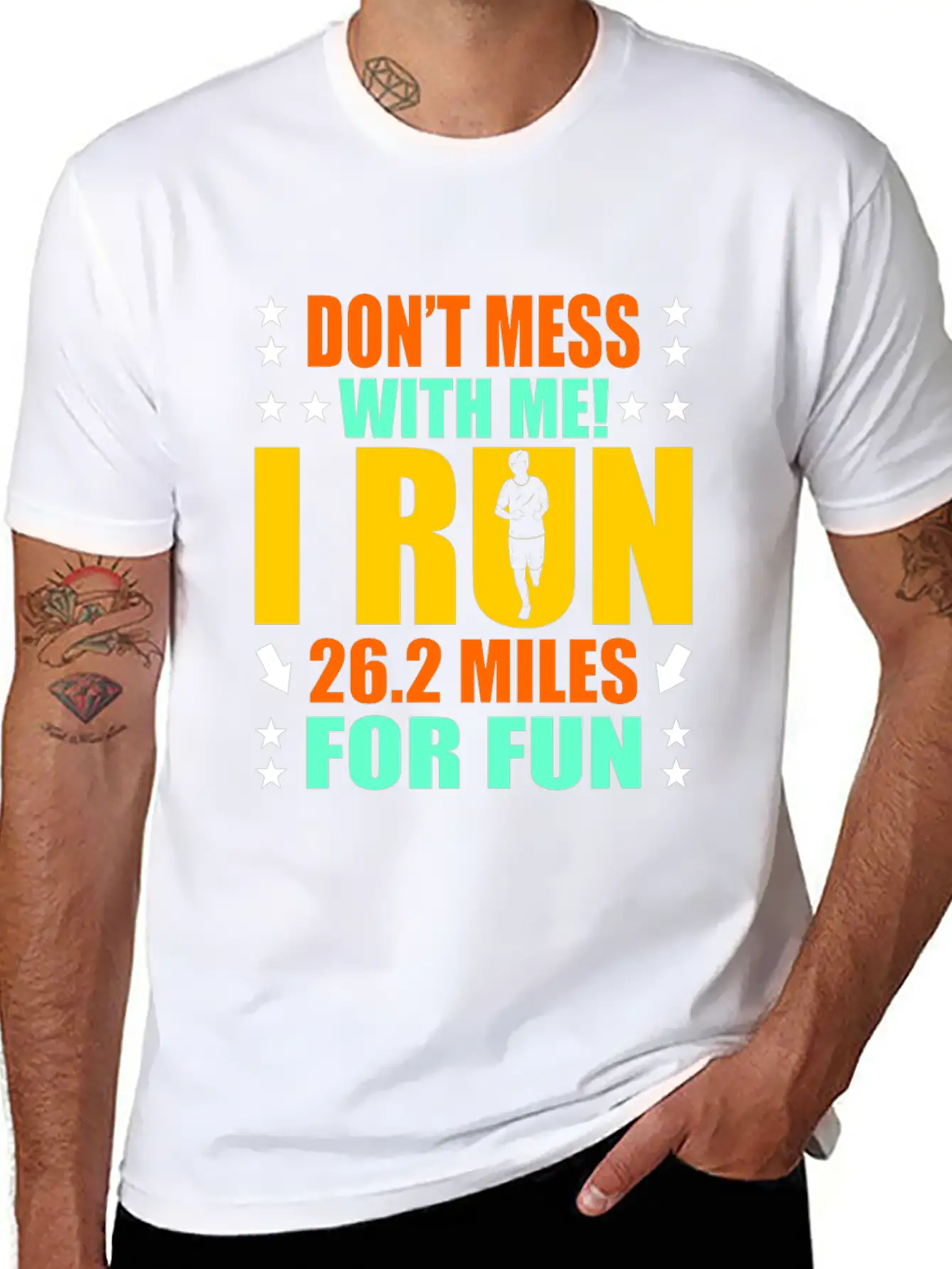Running Unisex Casual T-Shirt – Clean Design For Daily Comfort