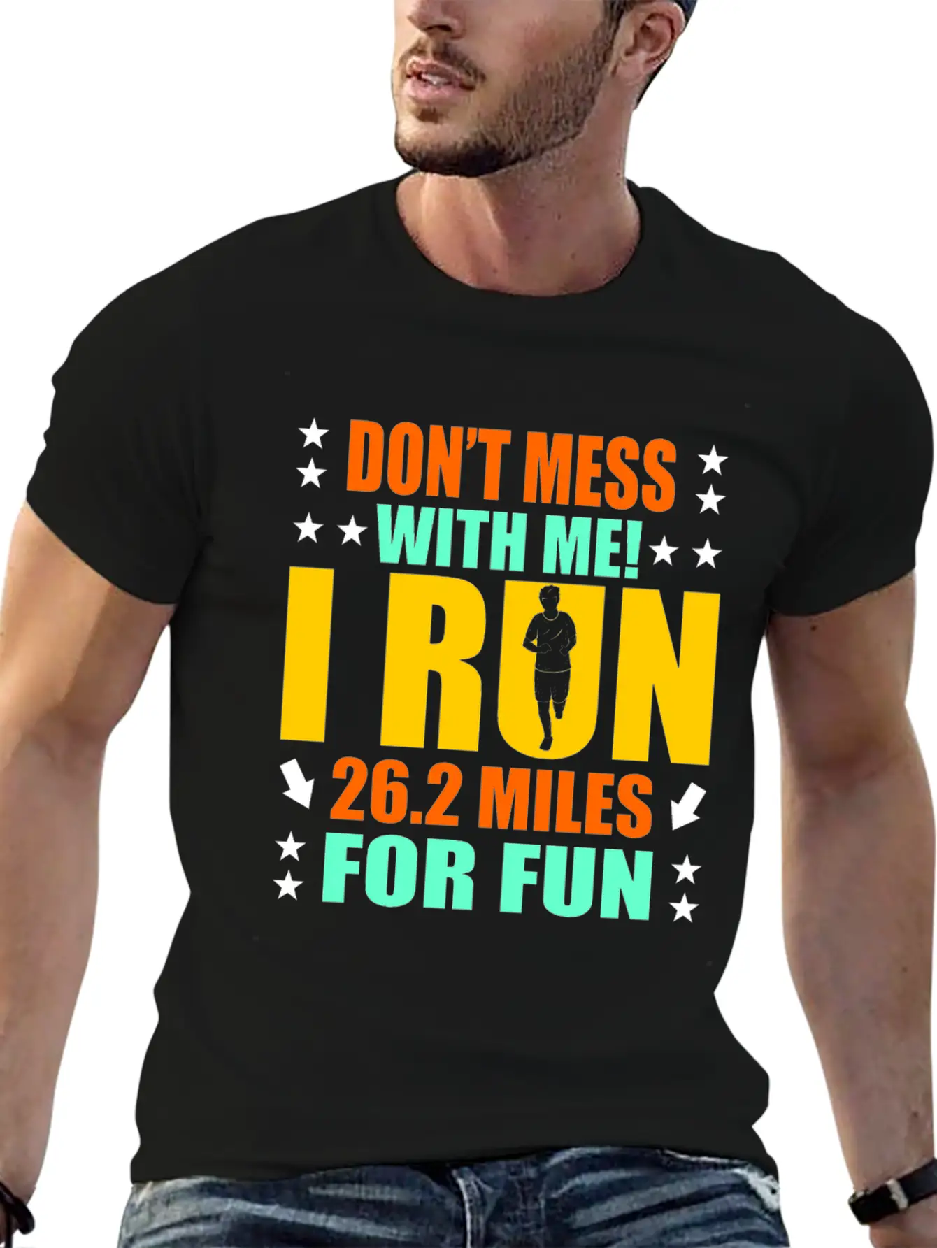 Running Unisex Casual T-Shirt – Clean Design For Daily Comfort