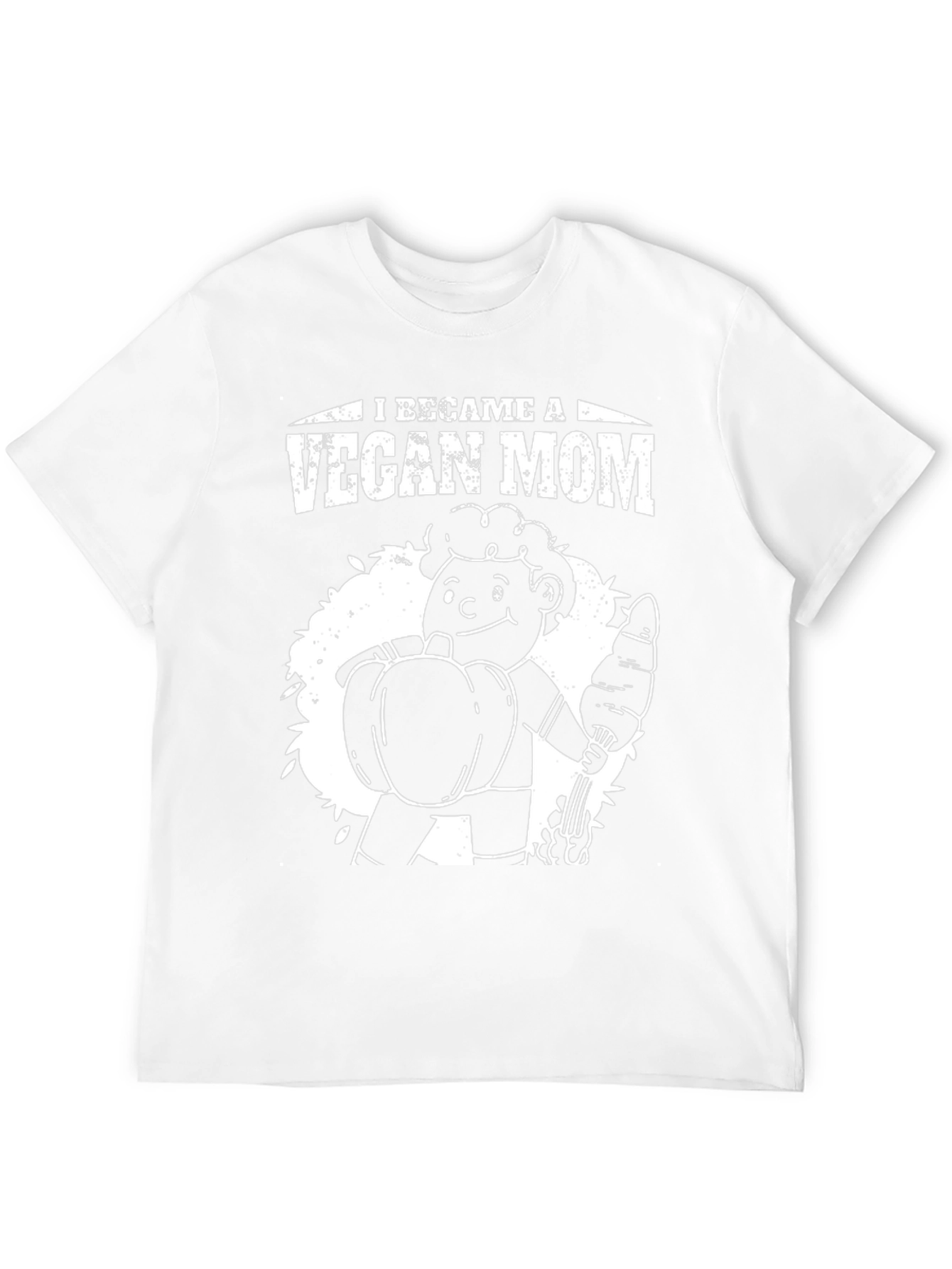 Vegan Mom T-Shirt - Unisex Black Graphic Tee